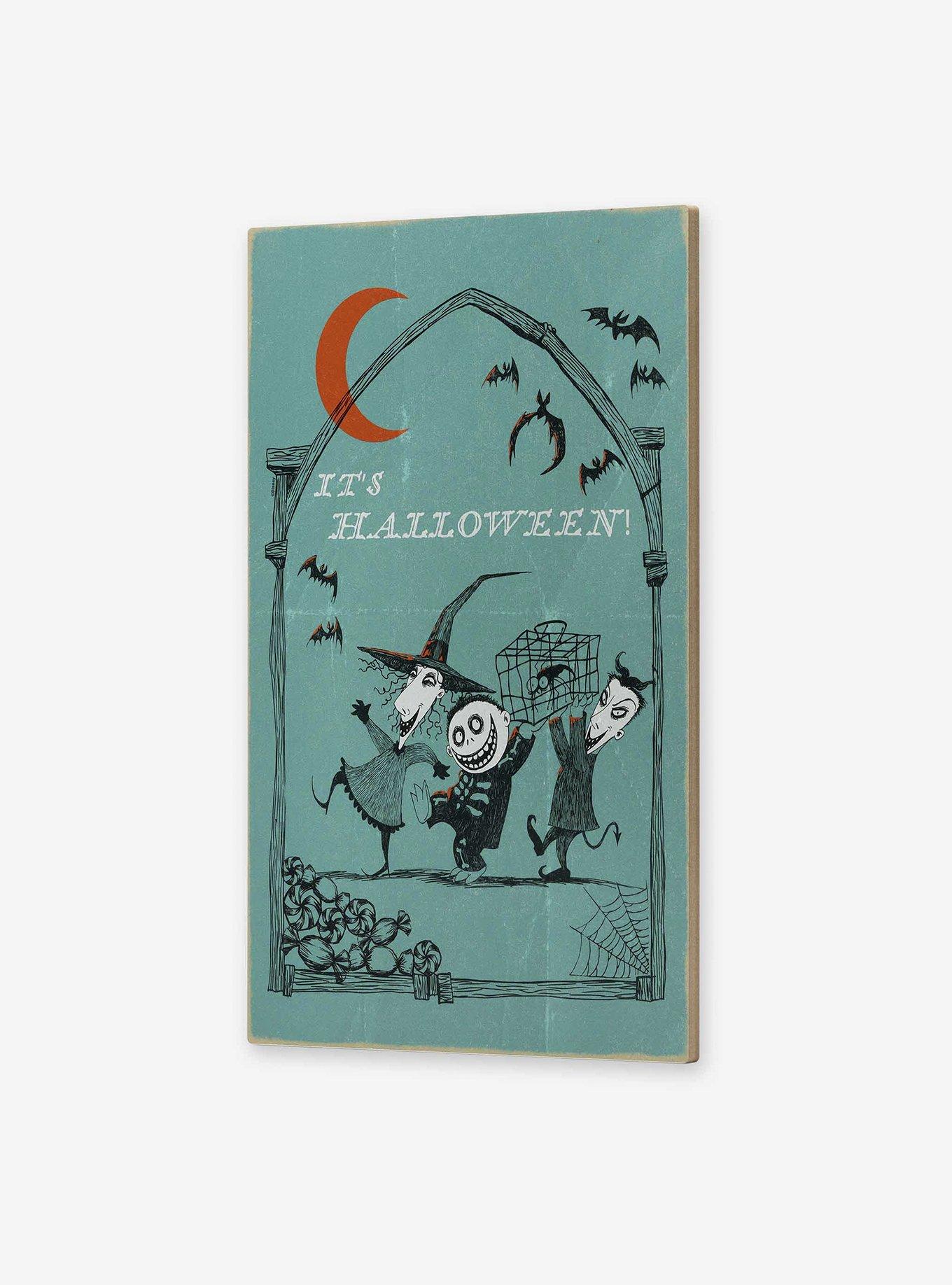 Disney The Nightmare Before Christmas It's Halloween Wood Wall Decor, , hi-res
