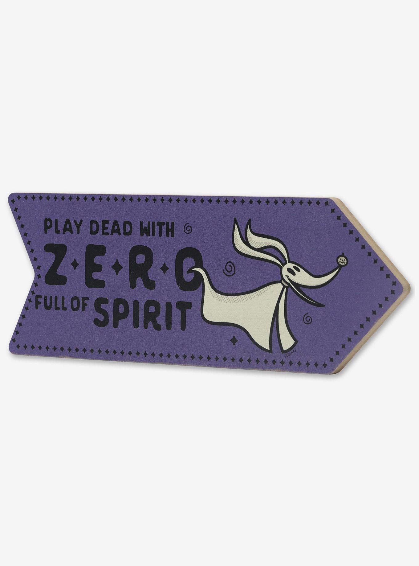 Disney The Nightmare Before Christmas Zero Full of Spirit Wood Wall Decor, , hi-res