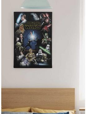 Star Wars Character Collage Gallery Wrapped Canvas Wall Decor, , hi-res