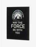 Star Wars "May the Force Be With You" Death Star Lightsaber Battle Framed Wood Wall Decor, , alternate