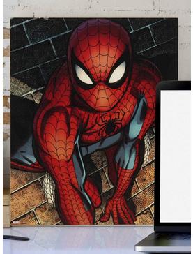 Marvel Spider-Man Brick Wall Close-Up Wood Wall Decor, , hi-res