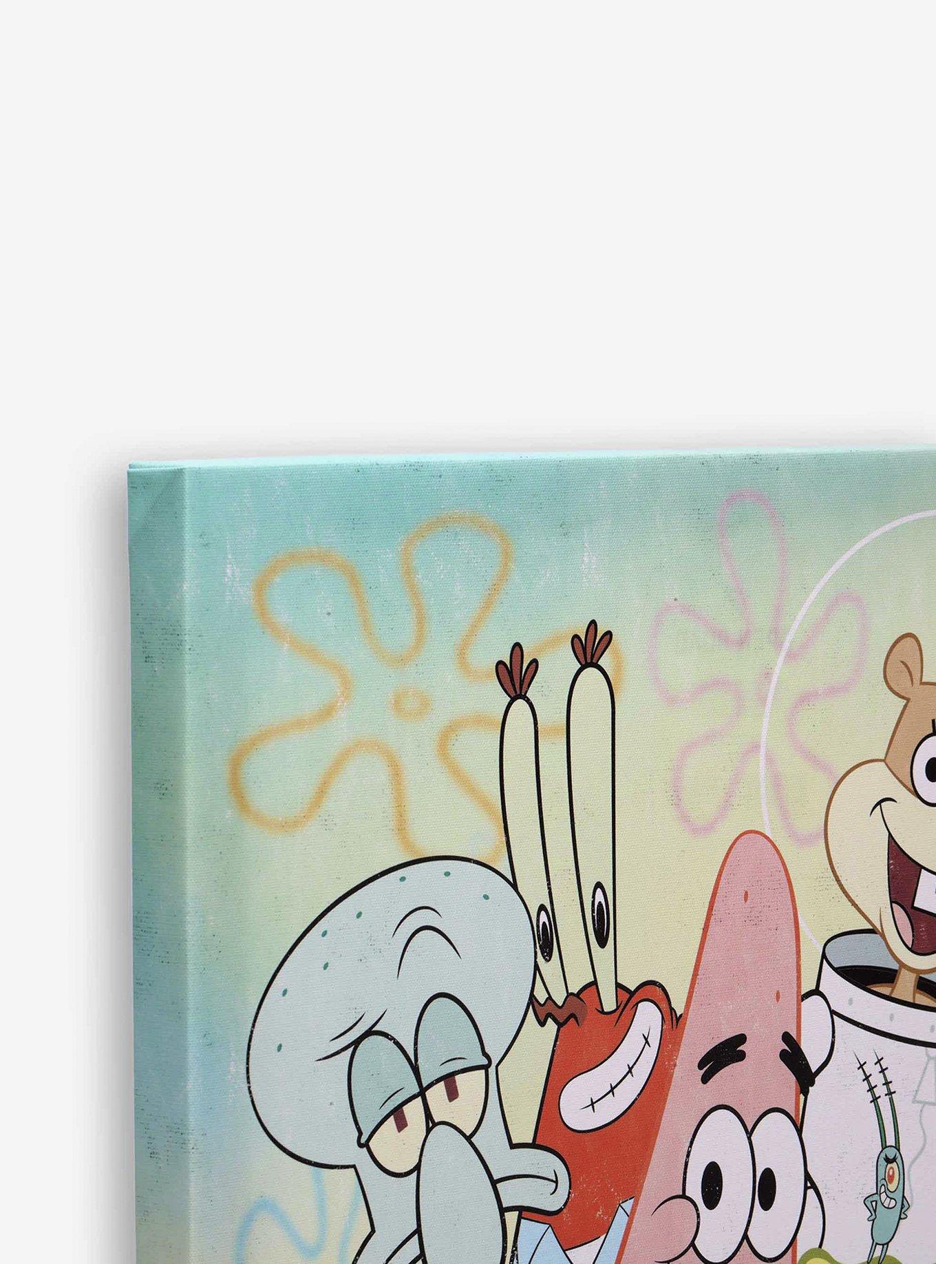 SpongeBob SquarePants & Friends Canvas Wall Decor, , alternate