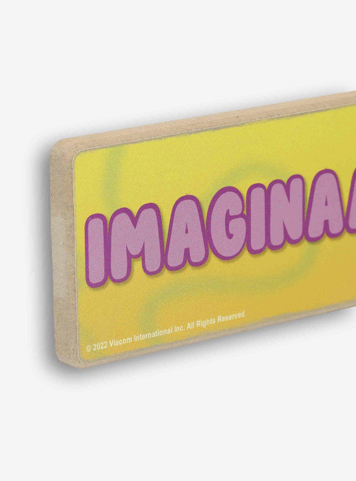 SpongeBob SquarePants Imagination This Way Arrow Wood Wall Decor, , alternate