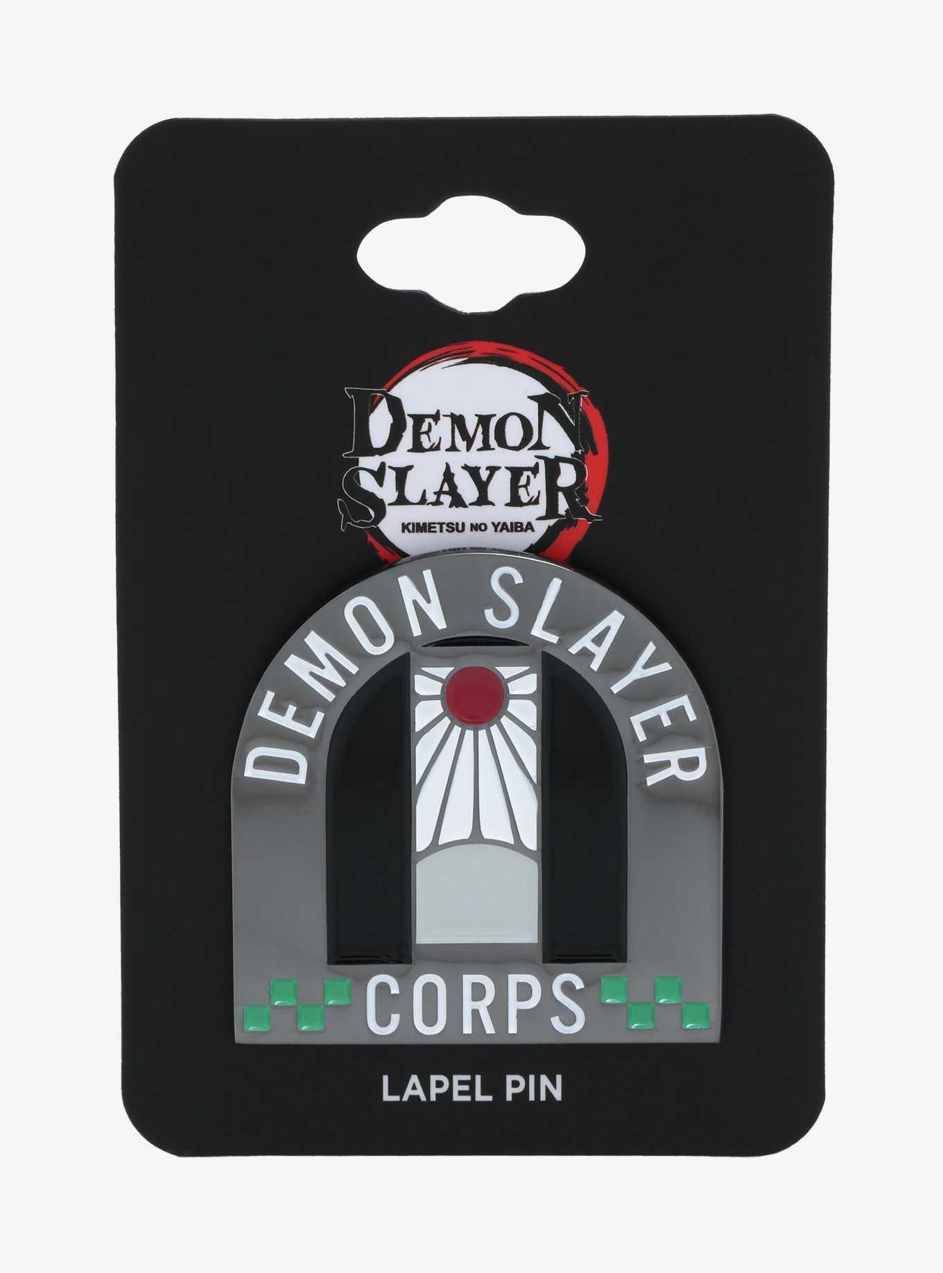 Demon Slayer: Kimetsu no Yaiba Demon Slayer Corps Enamel Pin - BoxLunch Exclusive!, , hi-res