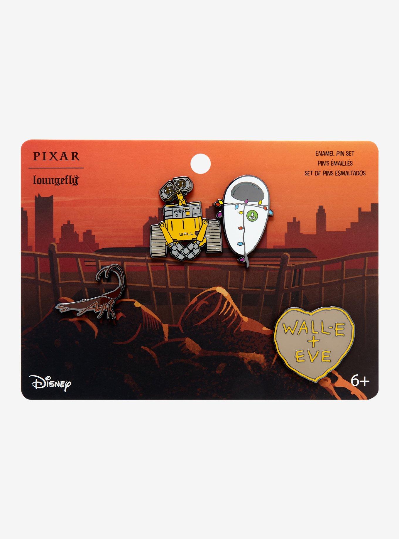 Loungefly Disney Pixar WALL-E Enamel Pin Set, , alternate