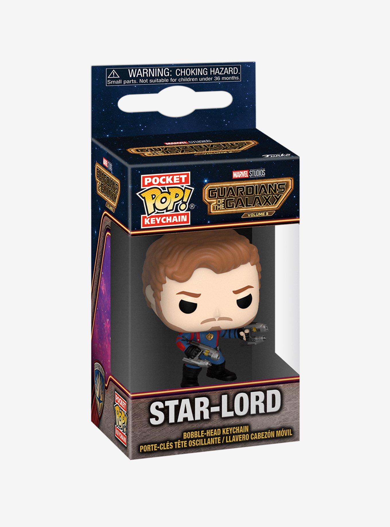Funko Pocket Pop! Marvel Guardians of the Galaxy: Volume 3 Star-Lord Vinyl Keychain, , alternate