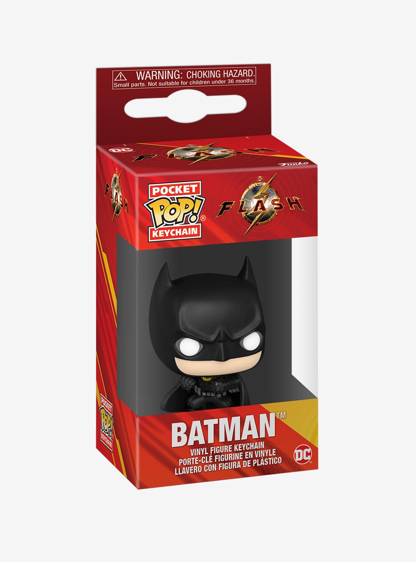 Funko Pocket Pop! DC Comics The Flash Batman Vinyl Figure Keychain, , alternate