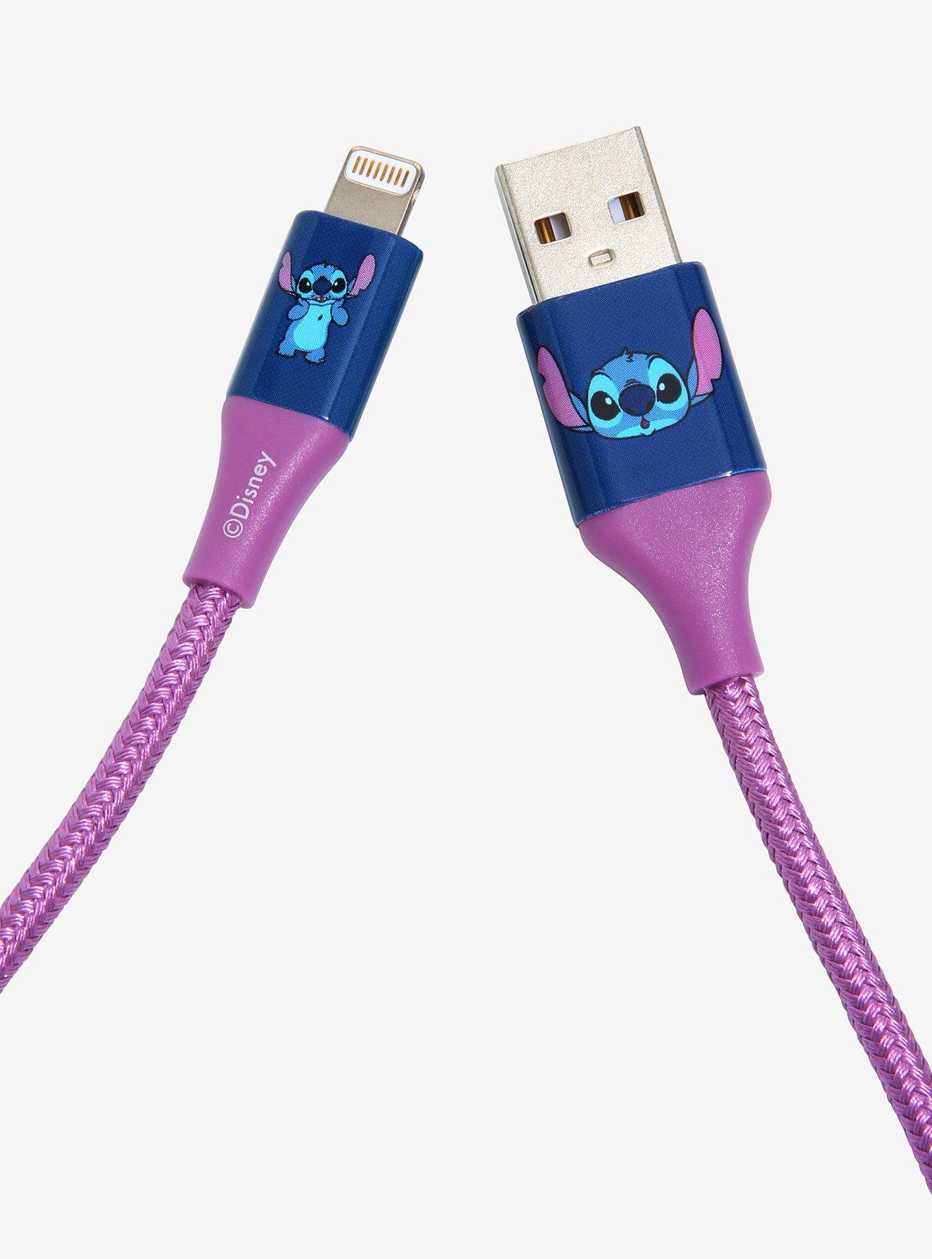 Disney Lilo & Stitch Lightning to USB Charging Cable, , alternate
