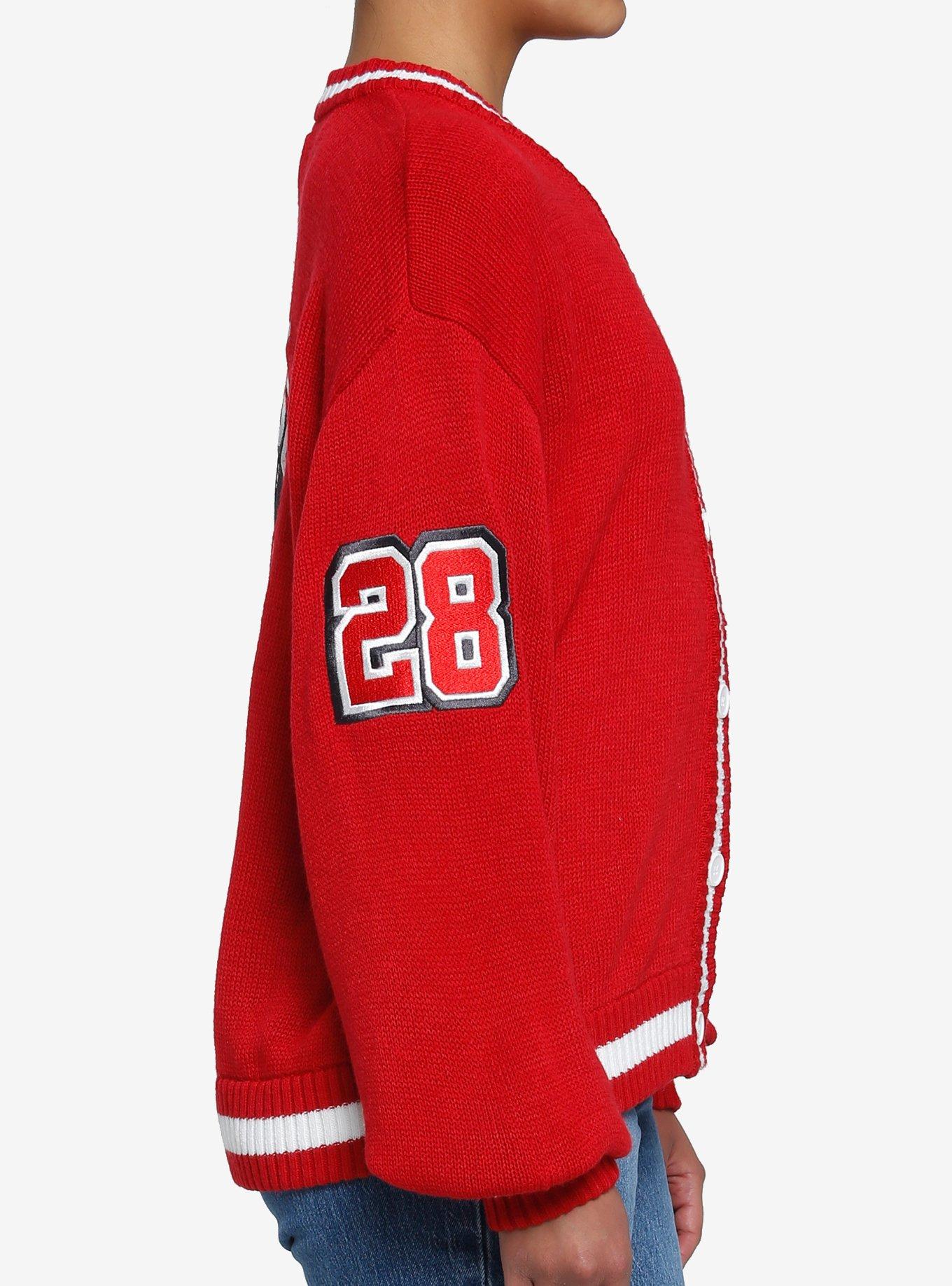 Her Universe Disney100 Mickey Mouse Club Vintage Girls Varsity Cardigan, MULTI, alternate