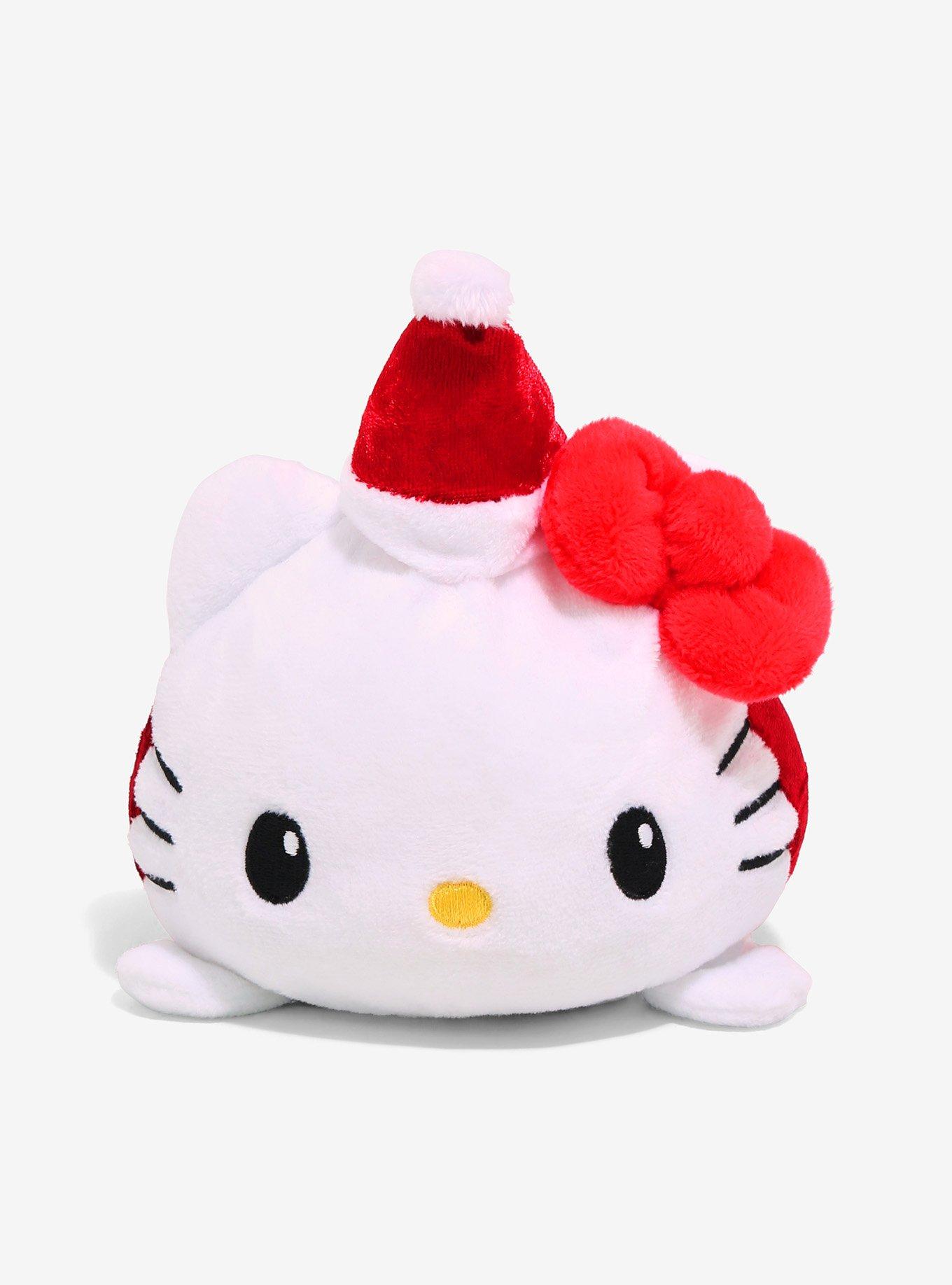 TeeTurtle Hello Kitty and Friends Reindeer & Santa Outfit Reversible Mood 5 Inch Hello Kitty Plush , , alternate