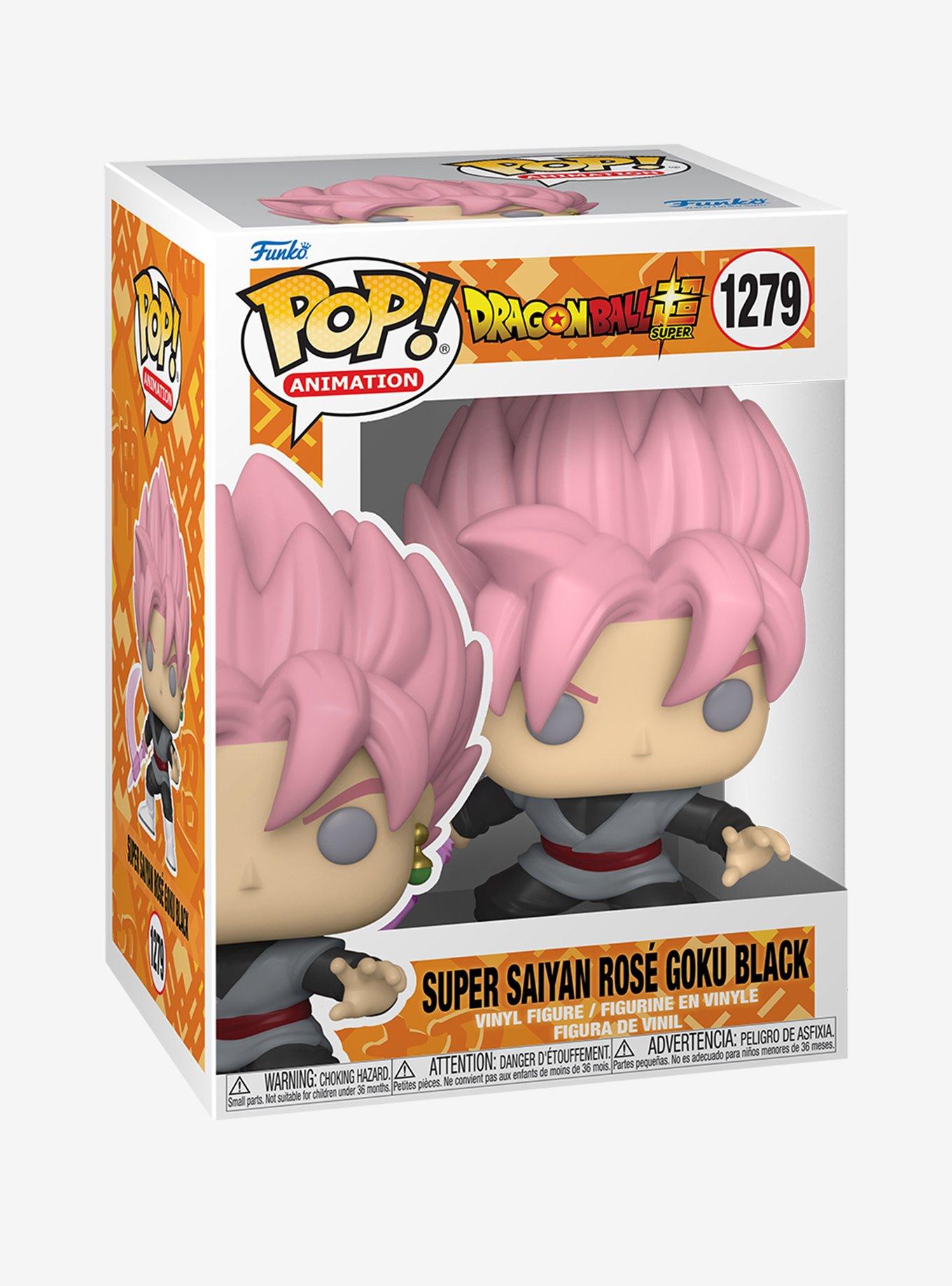 Funko Pop! Animation Dragon Ball Z Super Saiyan Rosé Goku Black Vinyl Figure, , alternate