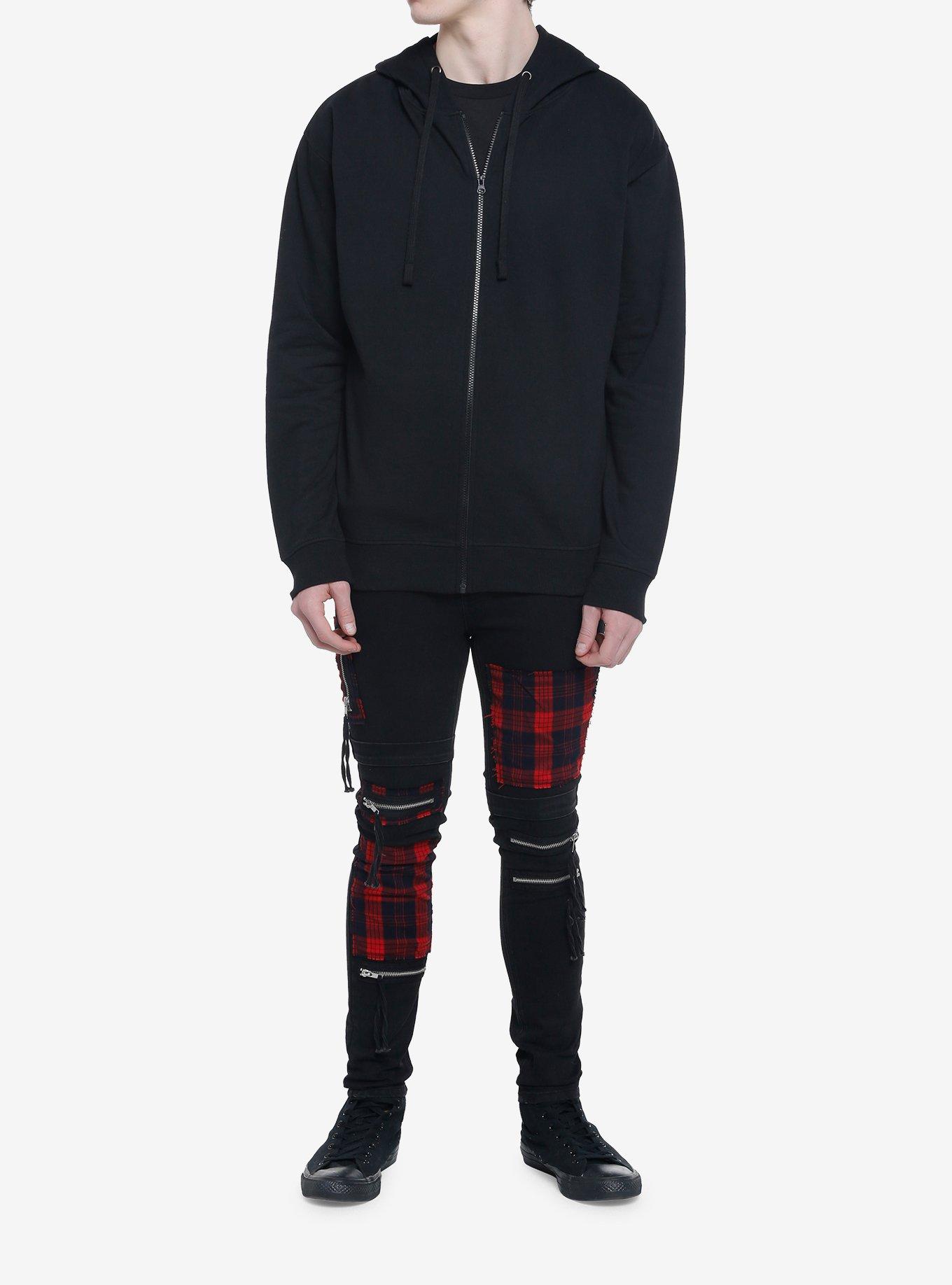 Black Horn Hoodie, BLACK, alternate