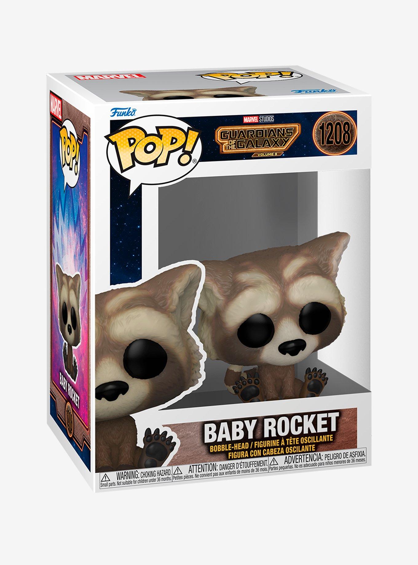 Funko Pop! Marvel Guardians Of The Galaxy: Volume 3 Baby Rocket Vinyl Figure, , alternate