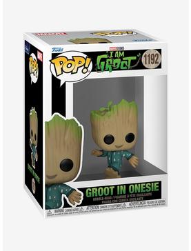 Plus Size Funko Pop! Marvel I am Groot Groot in Onesie Vinyl Figure, , hi-res