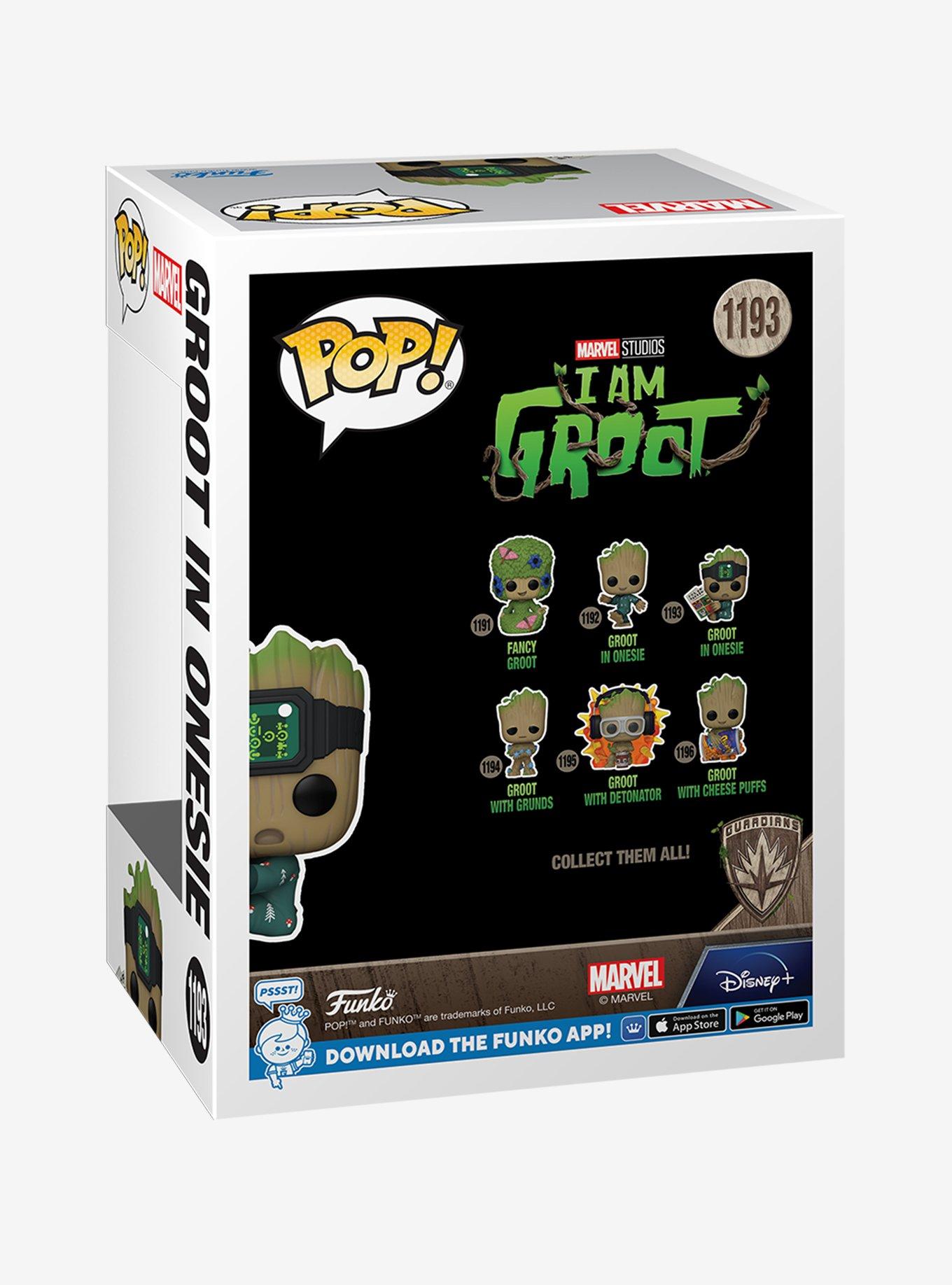 Funko Pop! Marvel I Am Groot Groot in Onesie Vinyl Figure, , alternate