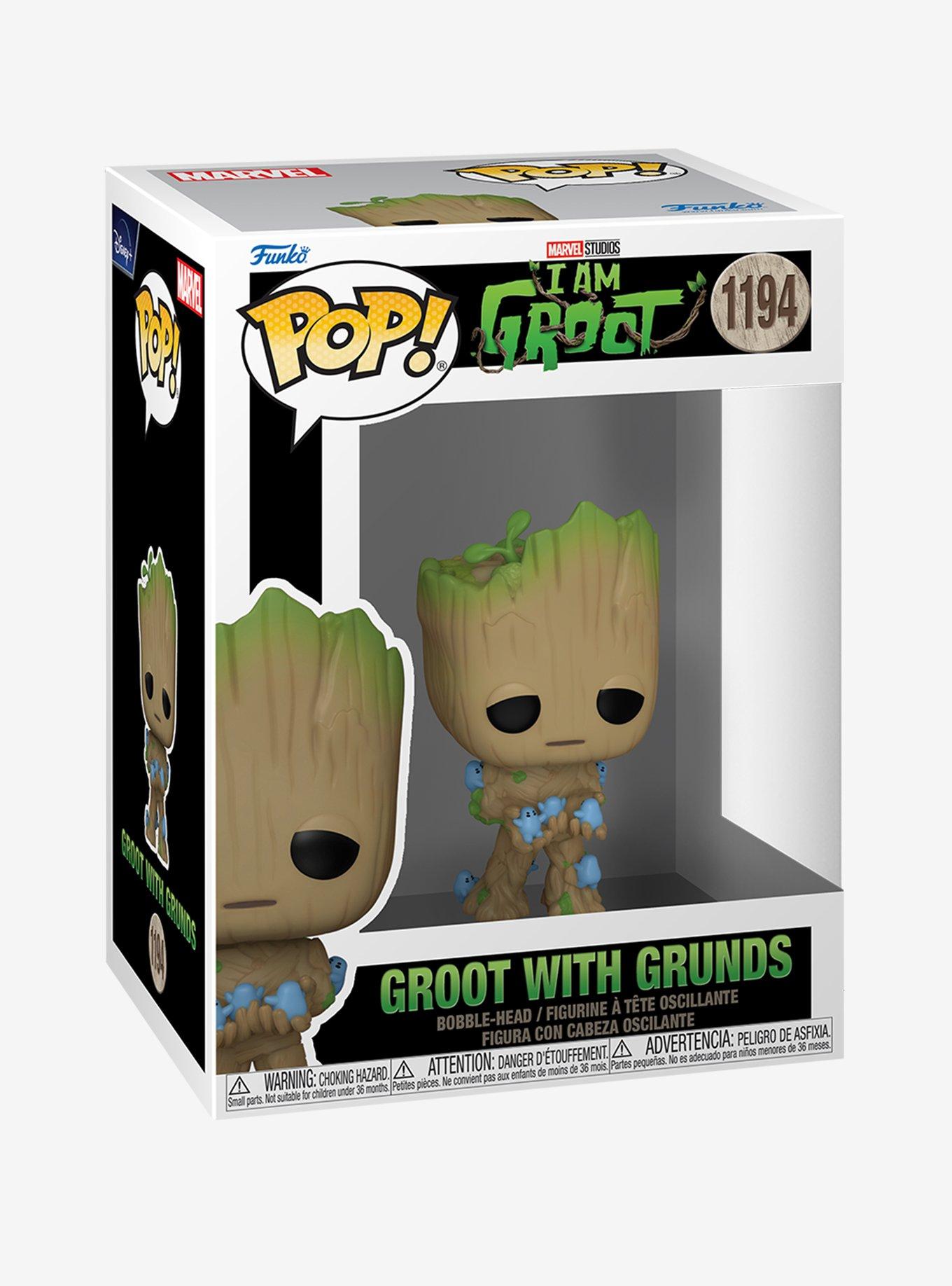 Funko Pop! Marvel I Am Groot Groot with Grunds Vinyl Figure , , hi-res