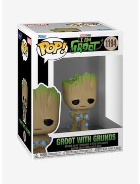 Funko Pop! Marvel I Am Groot Groot with Grunds Vinyl Figure , , hi-res