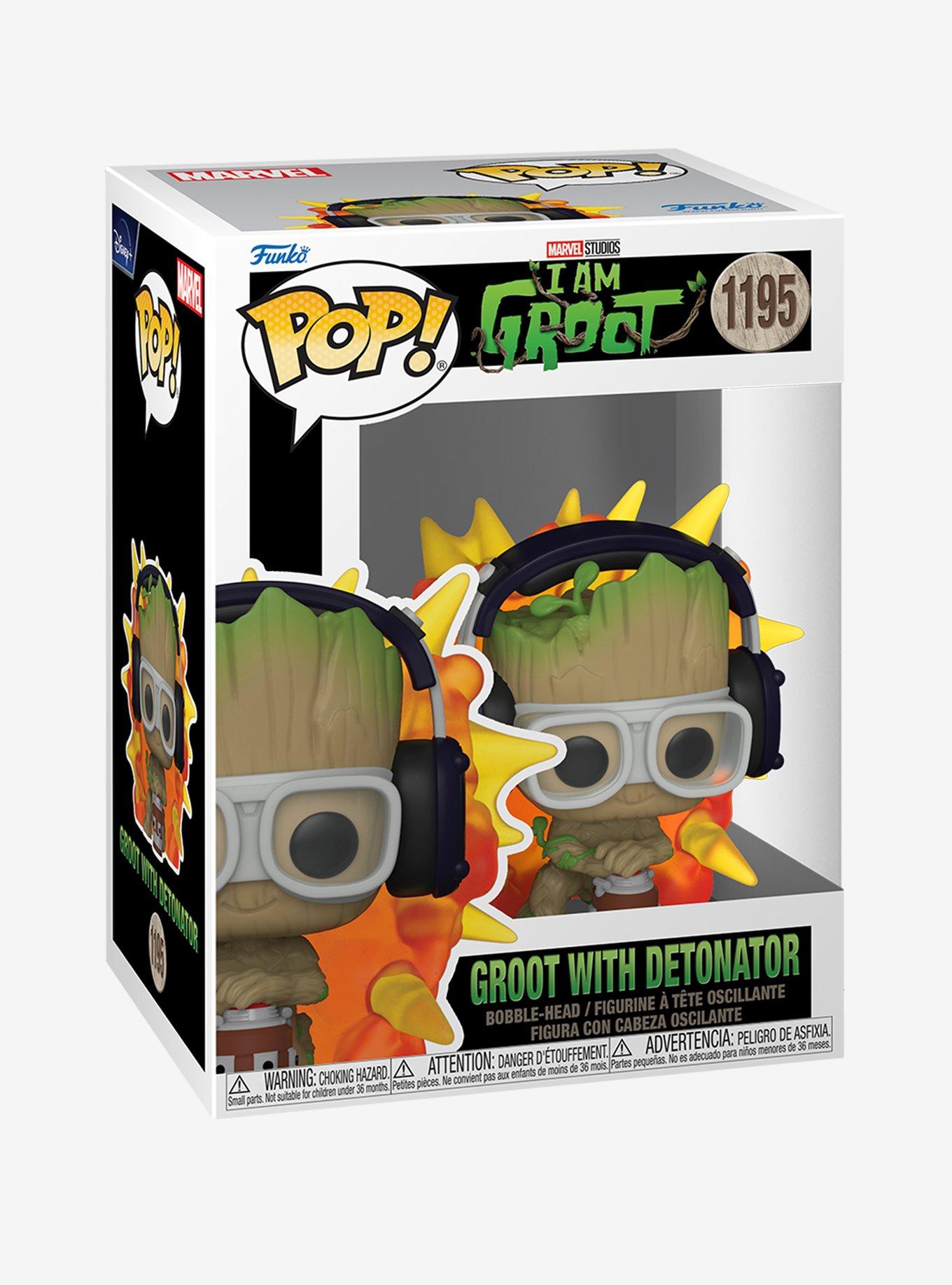 Funko Pop! Marvel I Am Groot Groot with Detonator Vinyl Figure , , alternate