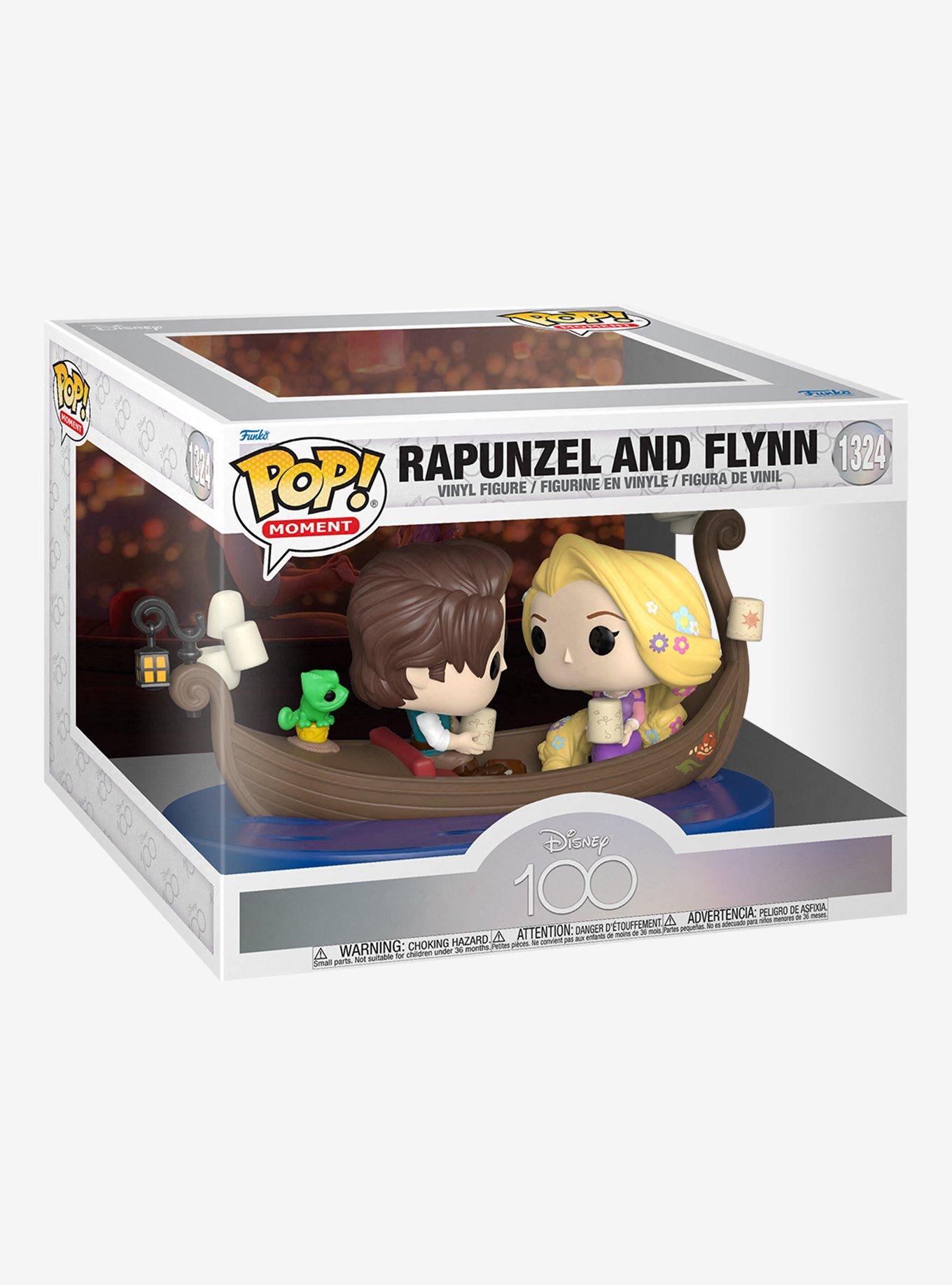 Funko Pop! Movie Moment Disney: D100 Rapunzel & Flynn in Gondola Vinyl Figure, , alternate