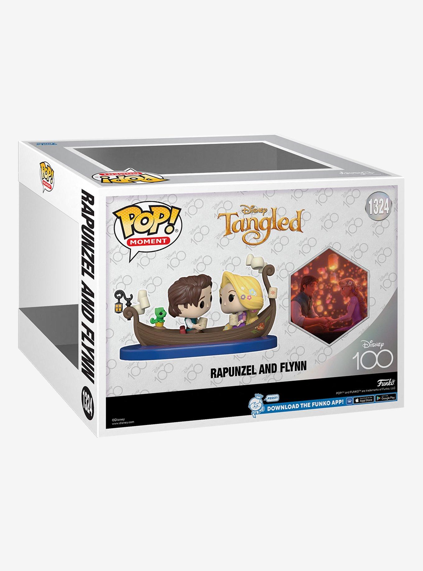 Funko Pop! Movie Moment Disney: D100 Rapunzel & Flynn in Gondola Vinyl Figure, , alternate