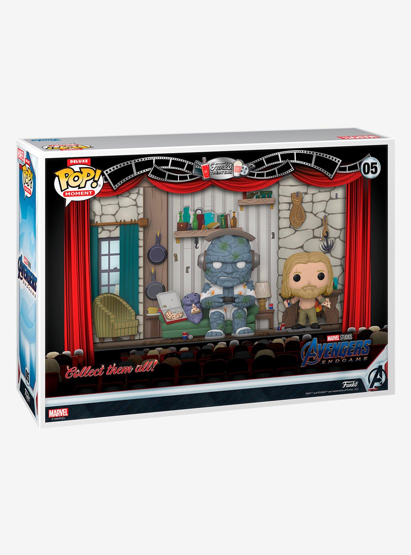 Funko Pop! Deluxe Movie Moment Marvel Avengers: Endgame Thor's House Vinyl Figures, , alternate