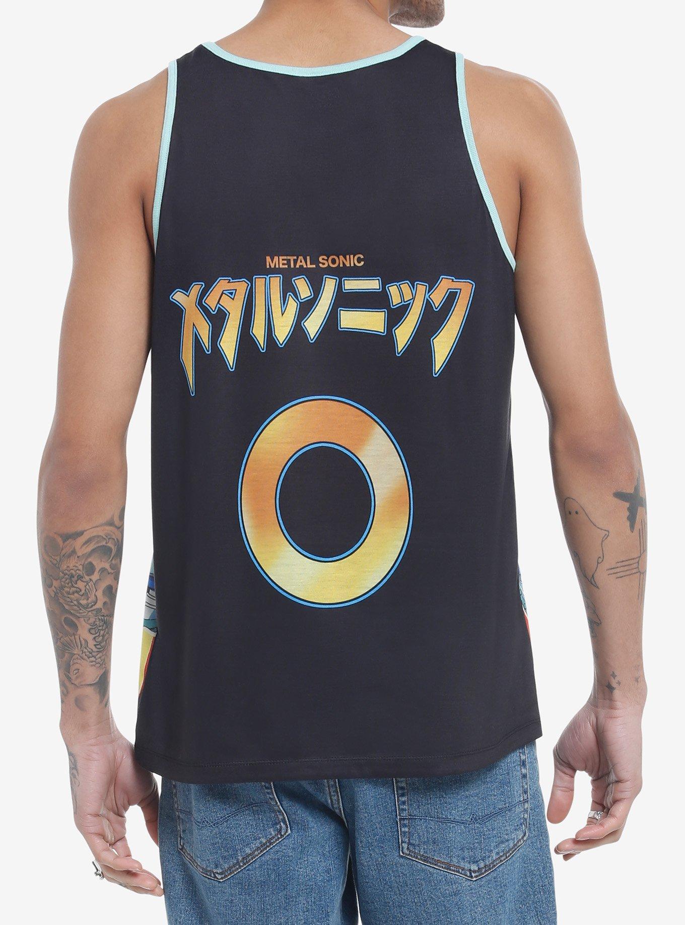 Sonic The Hedgehog Metal Sonic Tank Top, BLACK, alternate