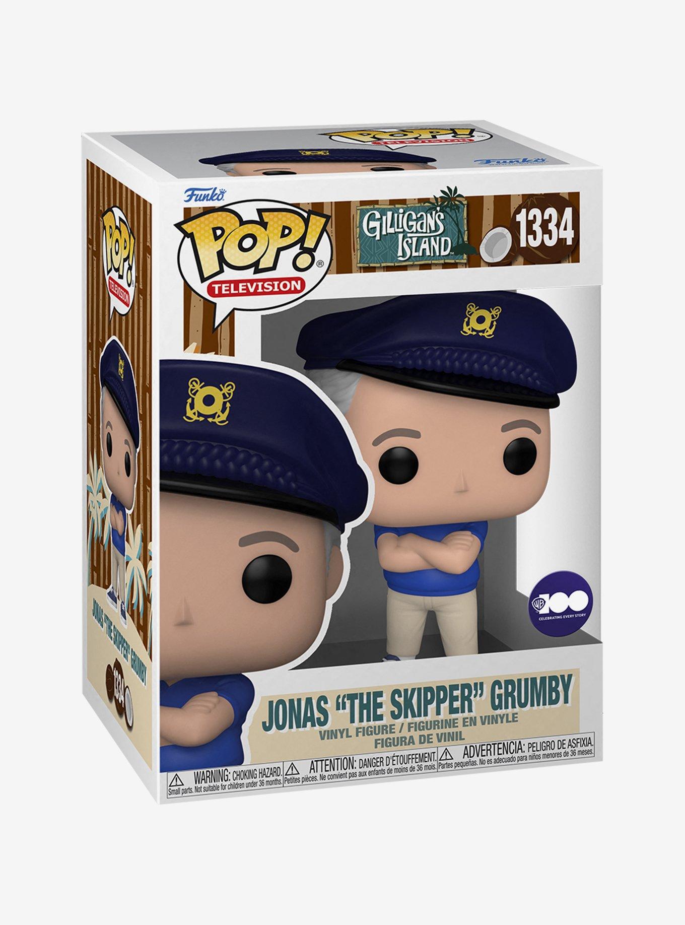 Funko Pop! Television Gilligan's Island Jonas "The Skipper" Grumby Vinyl Figure, , alternate