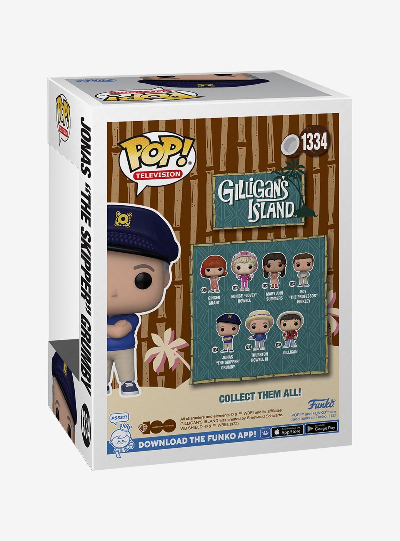 Funko Pop! Television Gilligan's Island Jonas "The Skipper" Grumby Vinyl Figure, , alternate