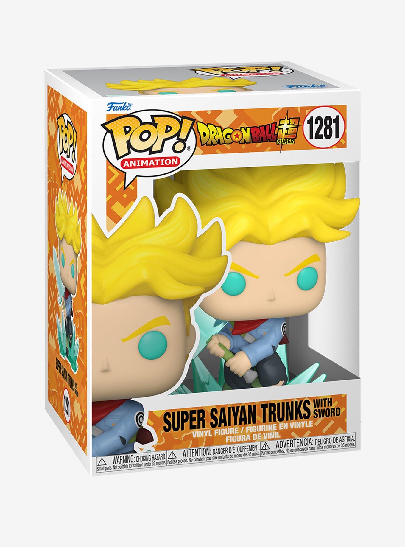 Funko Dragon Ball Super Pop! Animation Super Saiyan Trunks With Sword Vinyl Figure, , alternate