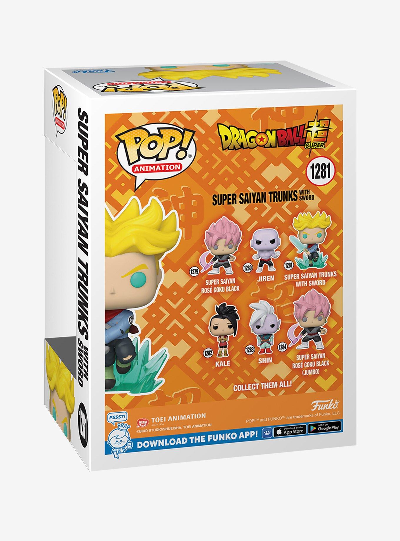 Funko Dragon Ball Super Pop! Animation Super Saiyan Trunks With Sword Vinyl Figure, , alternate