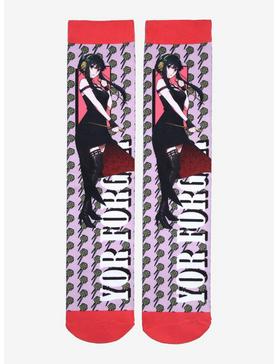 Plus Size Spy x Family Yor Forger Character Crew Socks - BoxLunch Exclusive , , hi-res