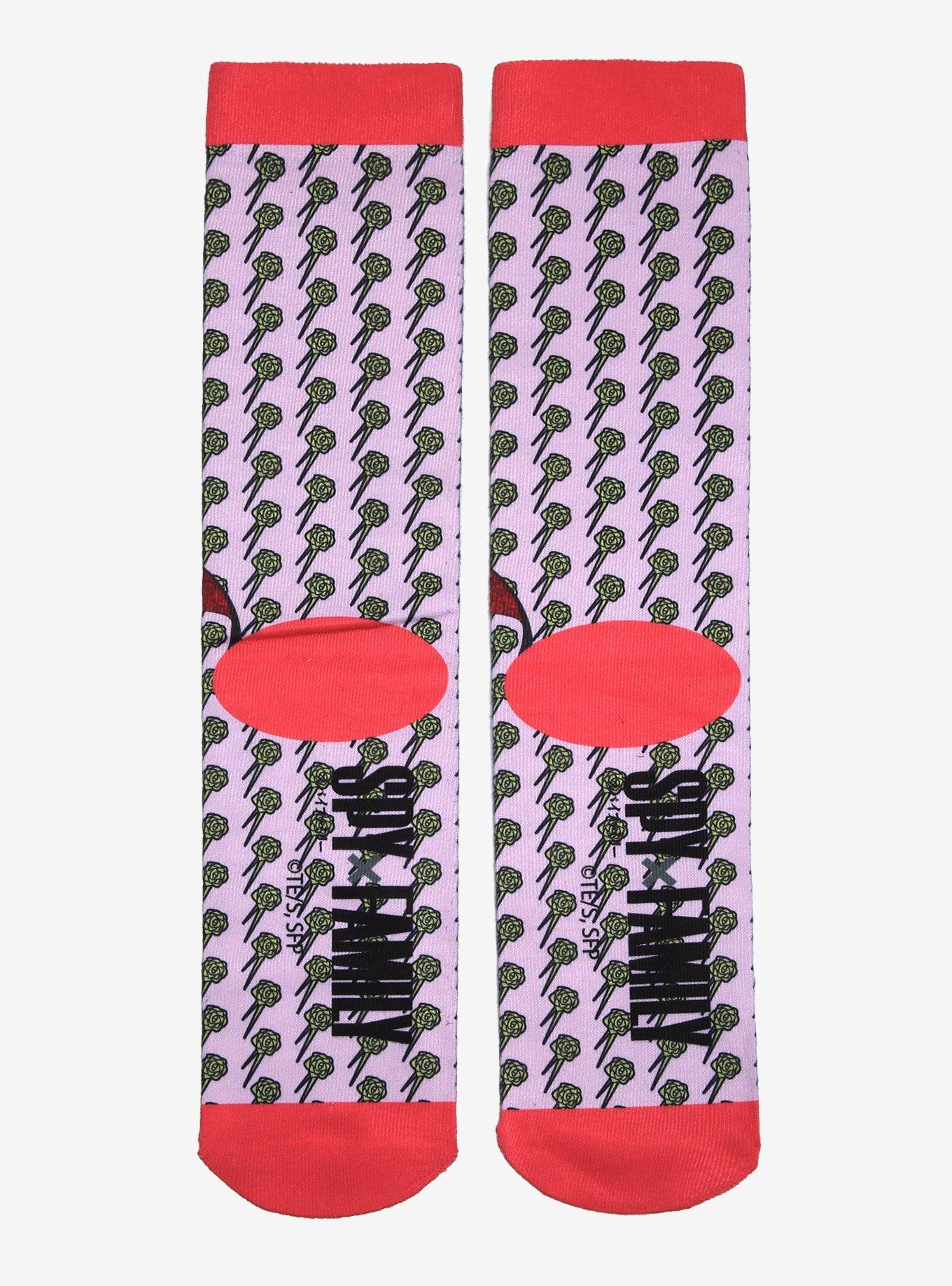 Spy x Family Yor Forger Character Crew Socks - BoxLunch Exclusive , , alternate