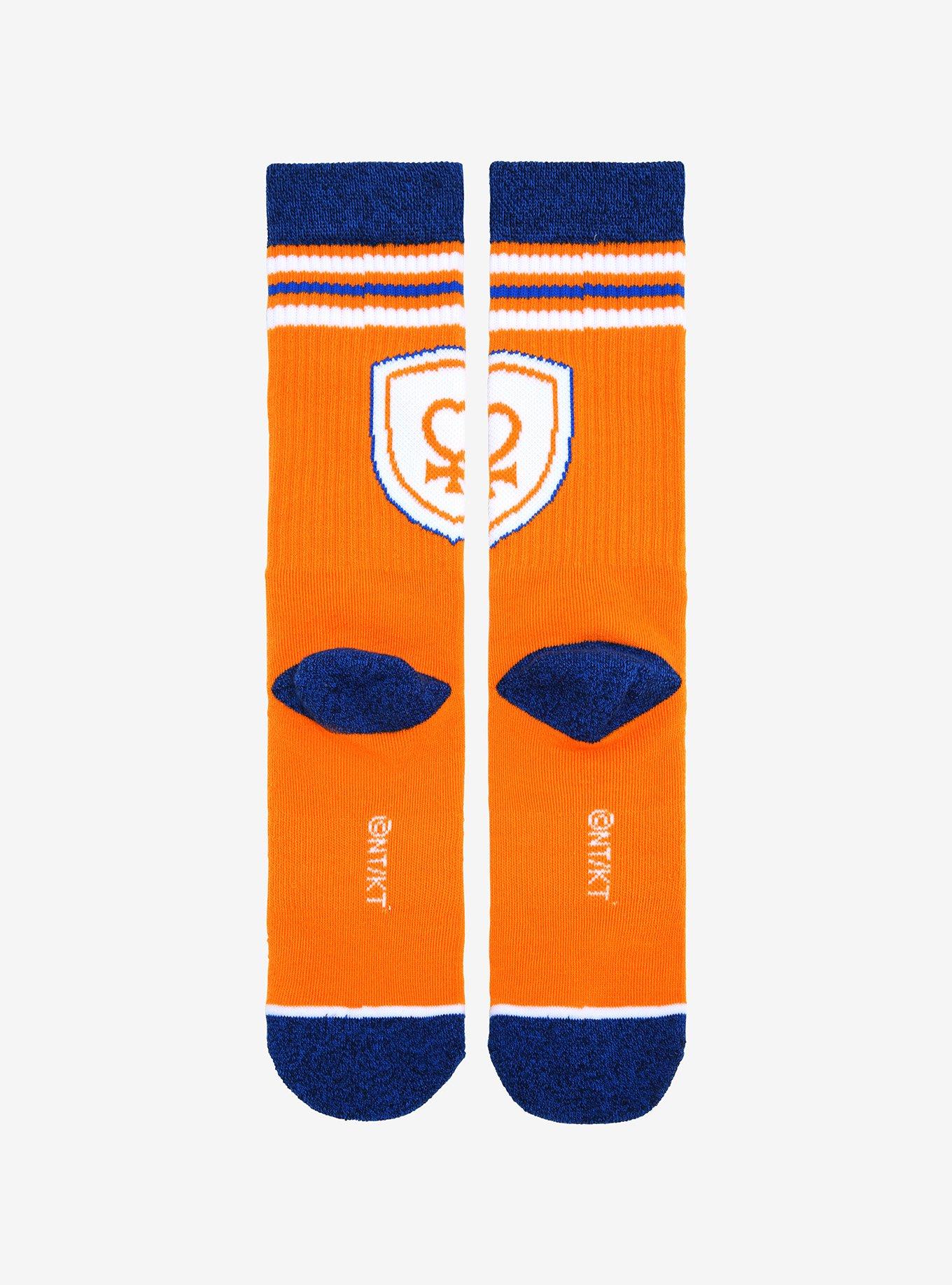 Sailor Moon Sailor Venus Varsity Crew Socks - BoxLunch Exclusive, , alternate