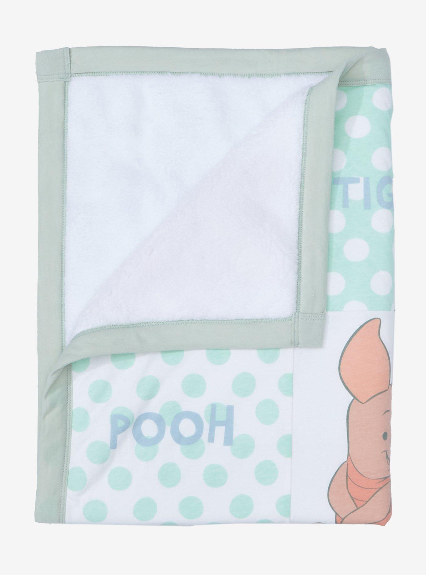 Disney Winnie the Pooh Baby Character Portraits Baby Blanket - BoxLunch Exclusive, , hi-res