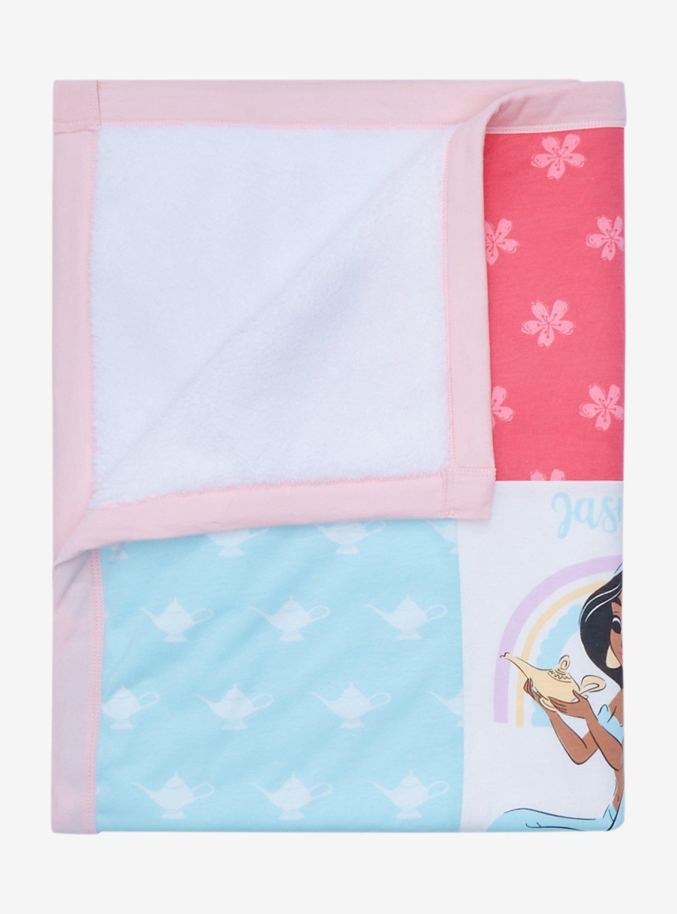 Disney Princess Portraits Baby Blanket - BoxLunch Exclusive, , hi-res