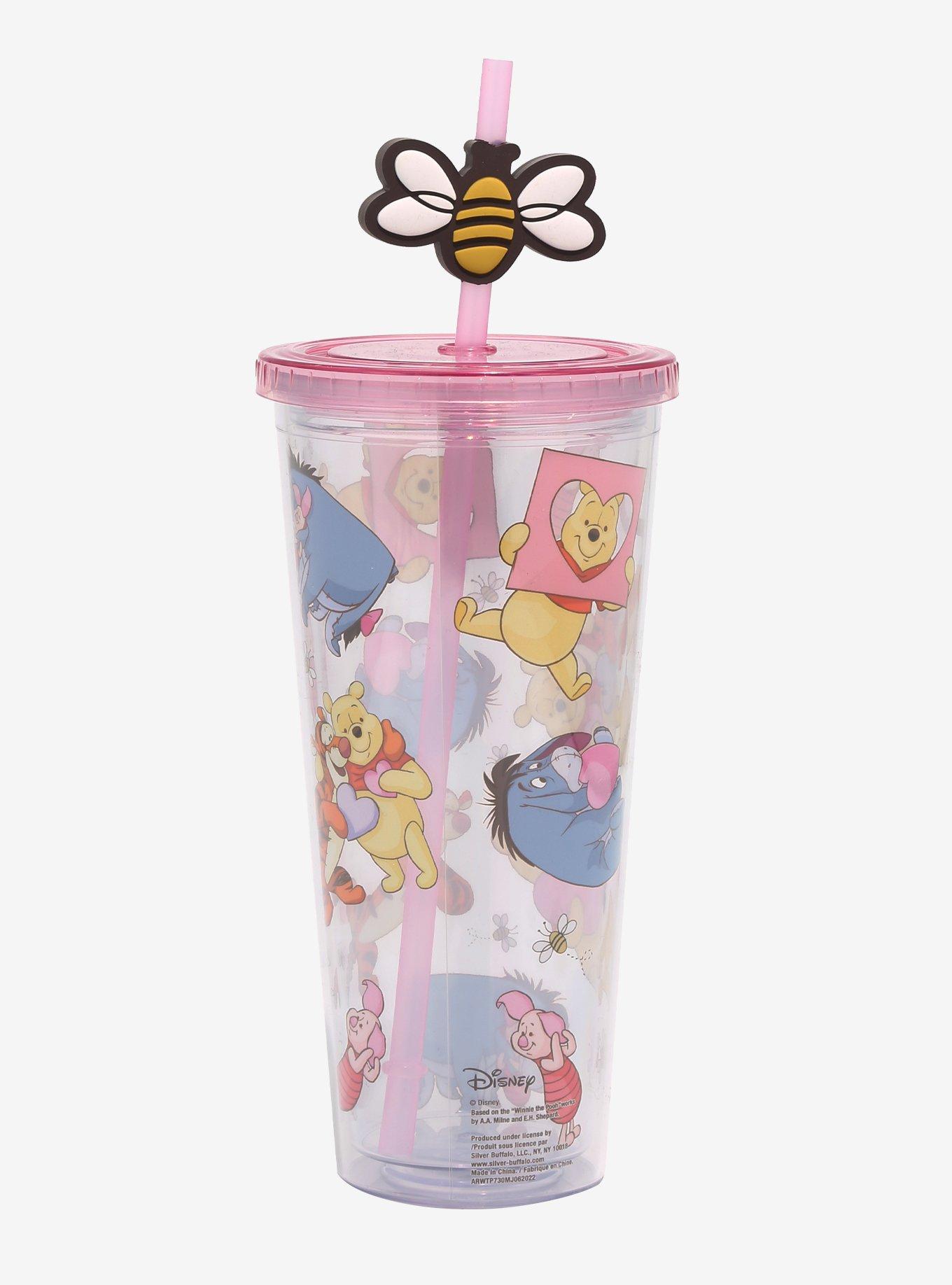 Disney Winnie The Pooh Hearts & Bees Acrylic Travel Cup, , alternate