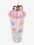 Disney Winnie The Pooh Hearts & Bees Acrylic Travel Cup, , alternate