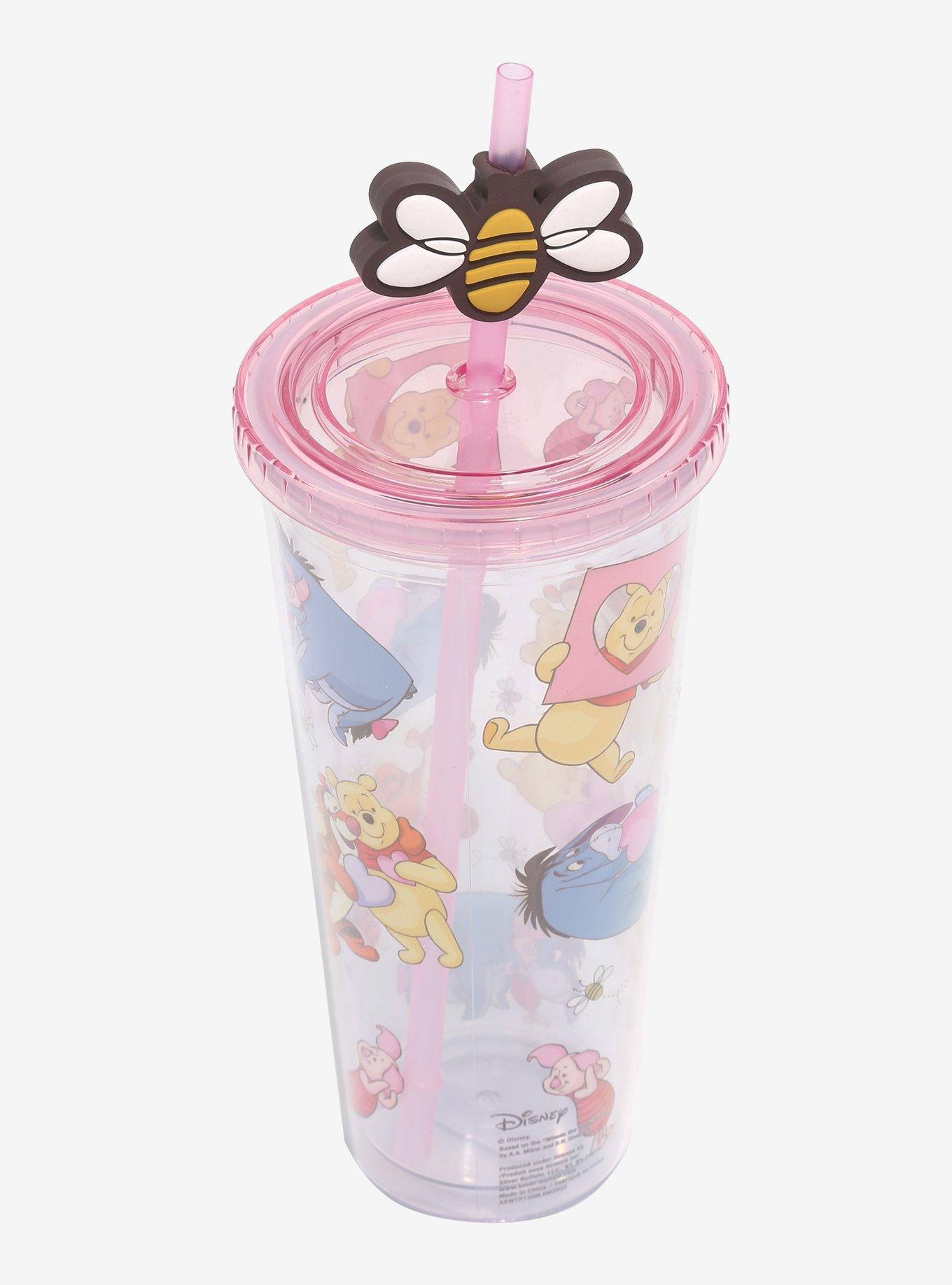 Disney Winnie The Pooh Hearts & Bees Acrylic Travel Cup, , alternate