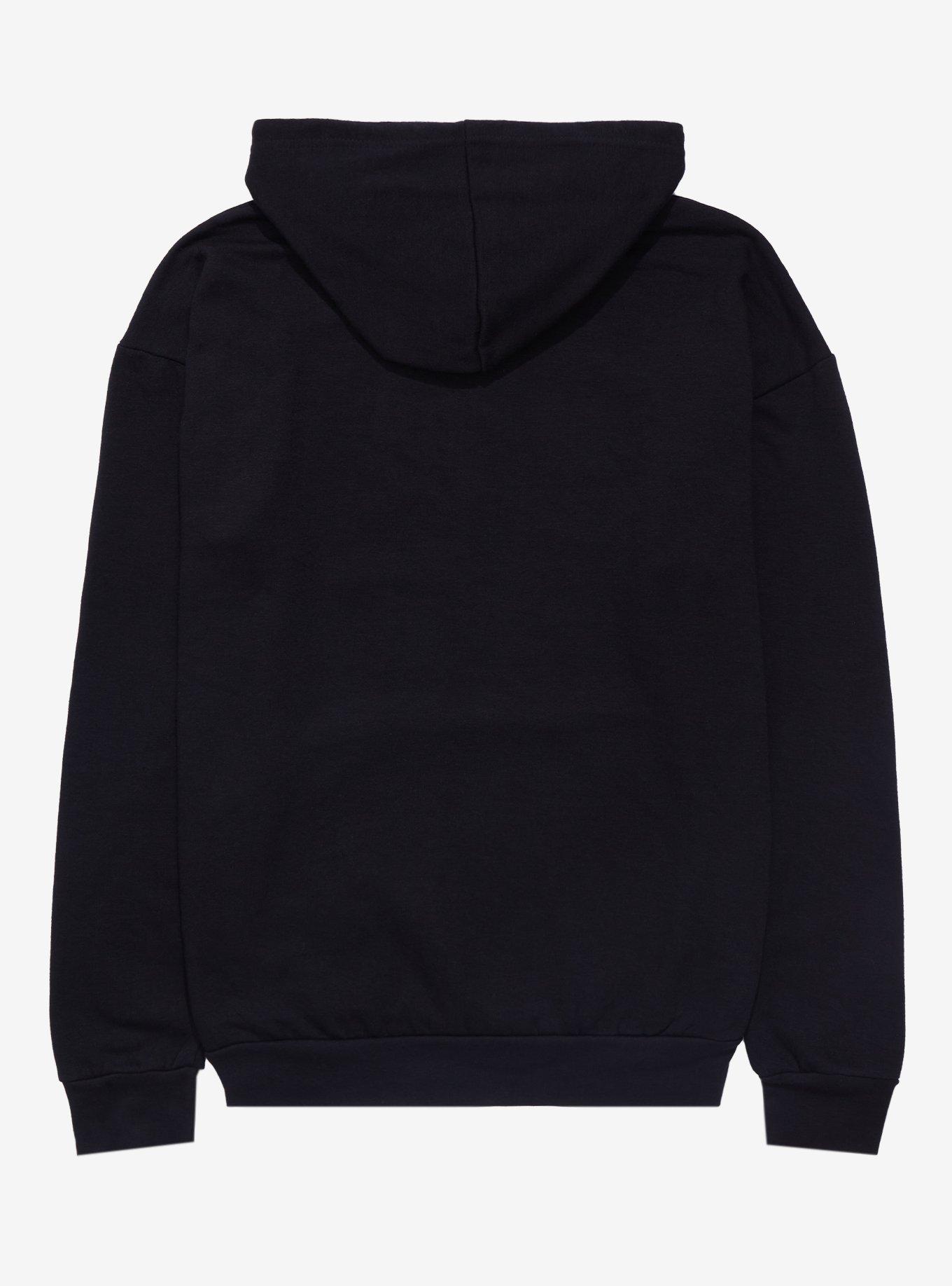 Naruto Shippuden x Cobra Kai Sasuke vs. Naruto Portrait Hoodie - BoxLunch Exclusive, BLACK, alternate