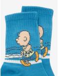 Peanuts Charlie Brown & Snoopy Crew Socks 2 Pair, , alternate