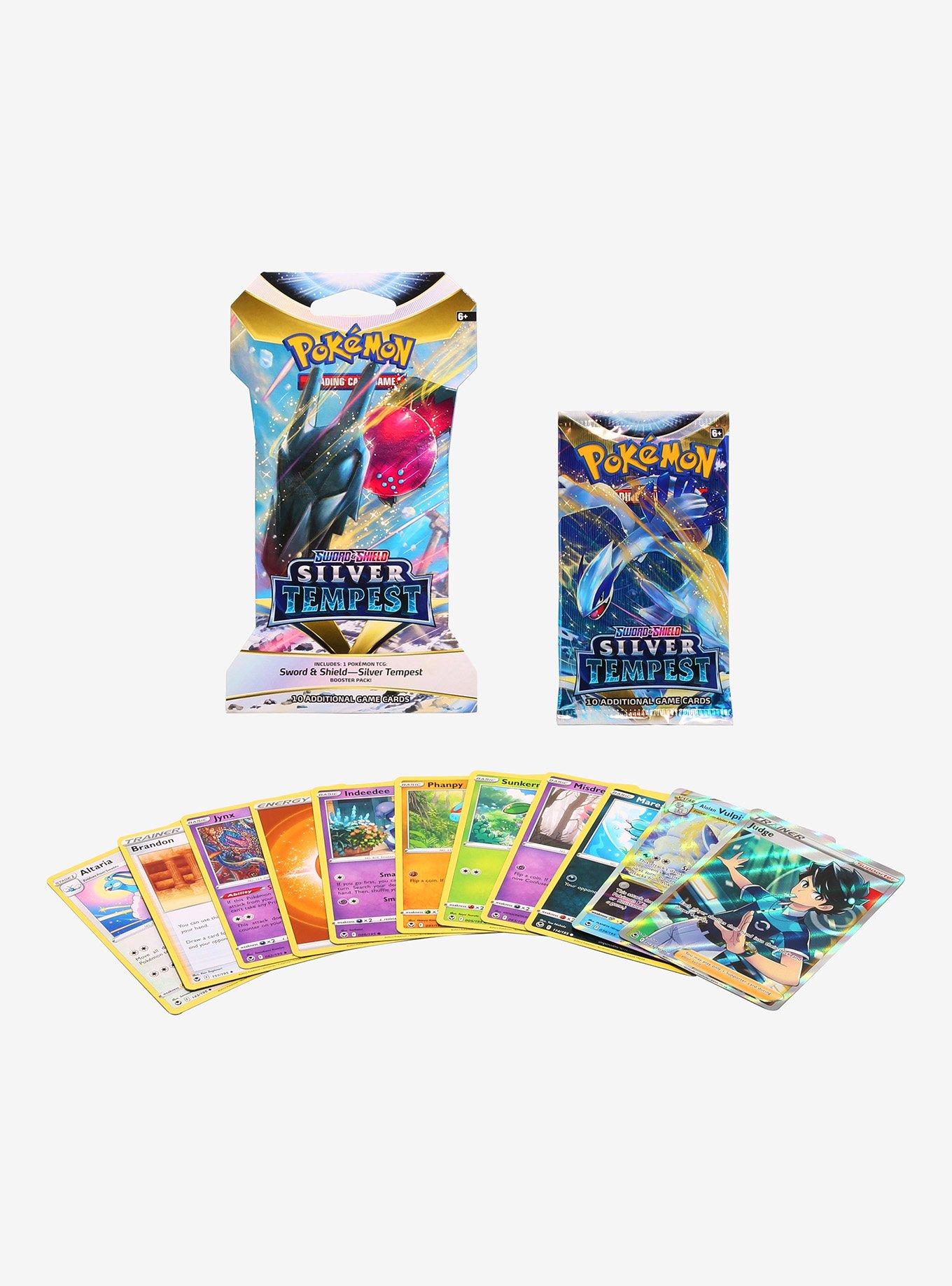Pok&eacute;mon Trading Card Game Sword and Shield Silver Tempest Booster Pack, , alternate