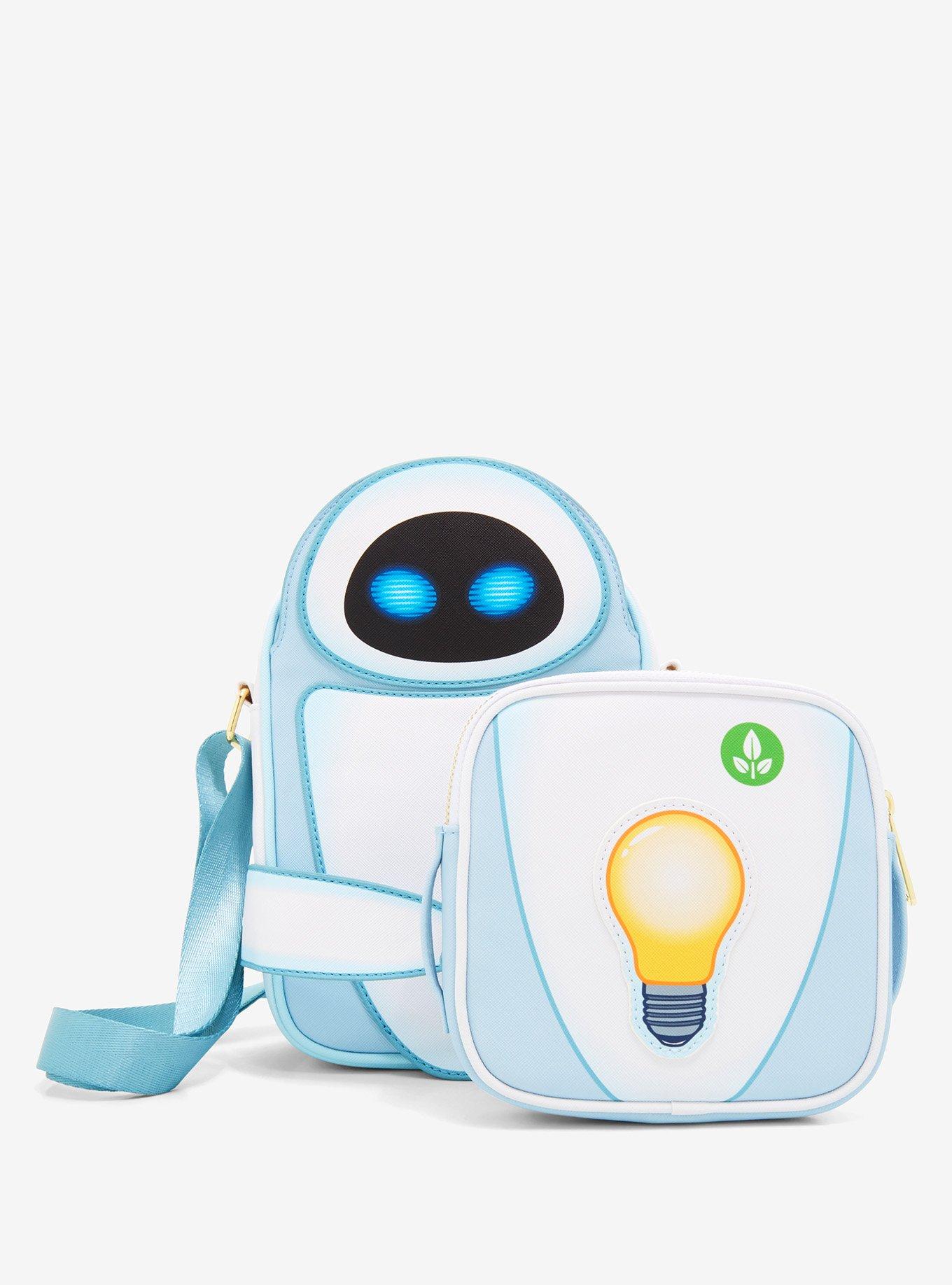 Loungefly Disney Pixar WALL-E EVE With Boot Crossbody Bag, , alternate