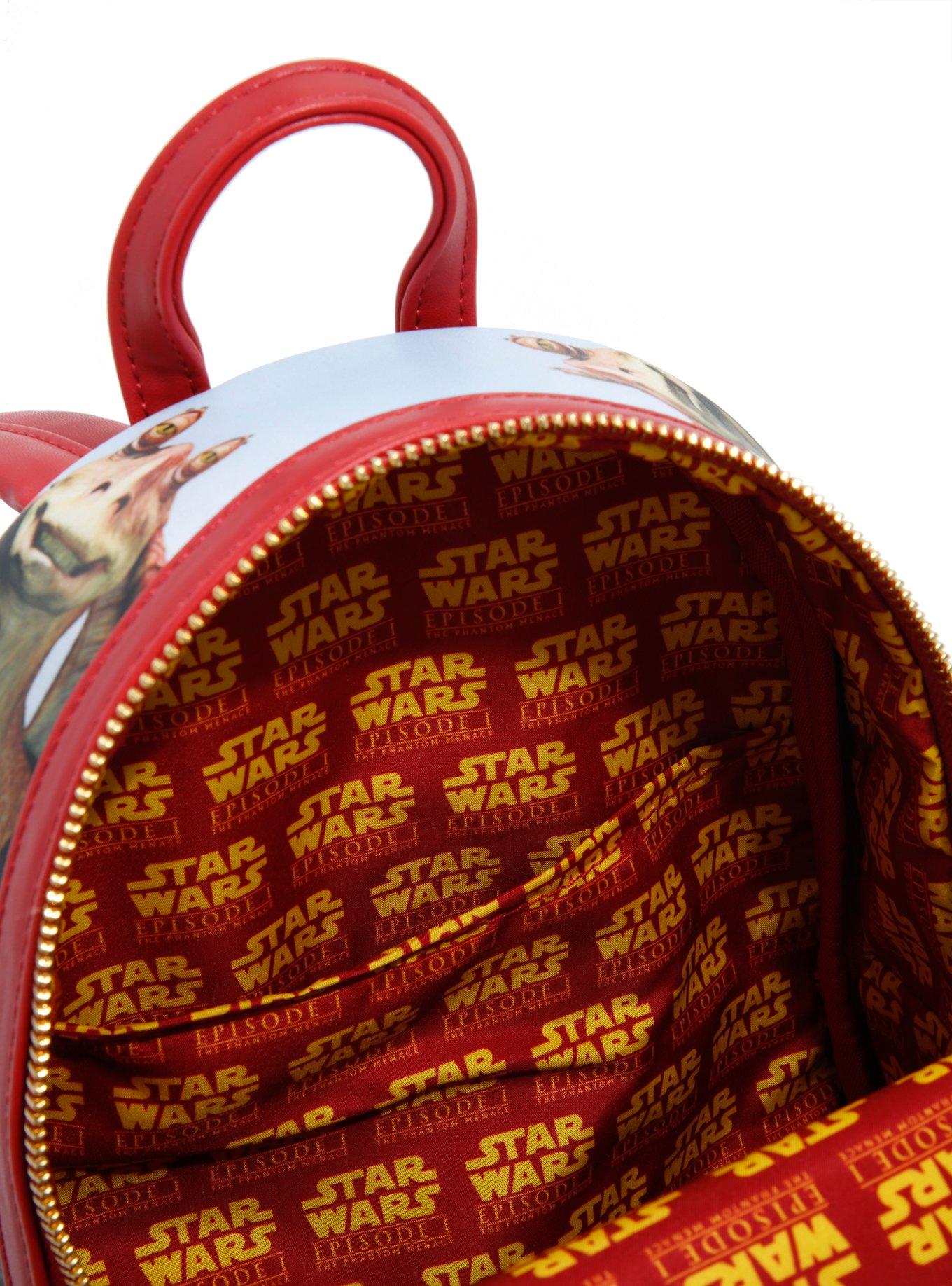 Loungefly Star Wars: Episode 1 The Phantom Menace Scenes Mini Backpack, , alternate