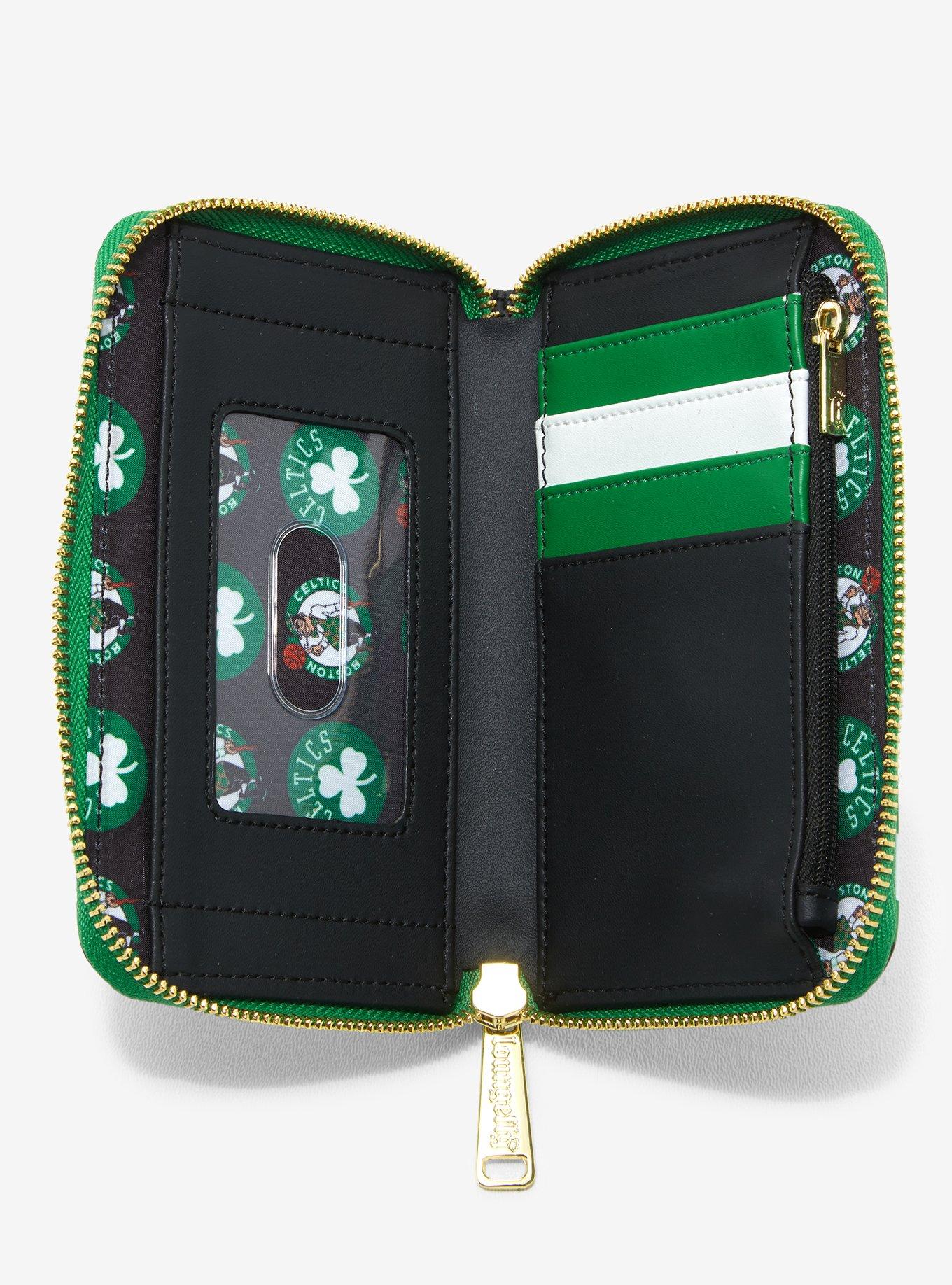 Loungefly NBA Boston Celtics Patch Zipper Wallet, , alternate