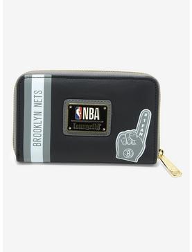 Loungefly NBA Brooklyn Nets Patch Zipper Wallet, , hi-res
