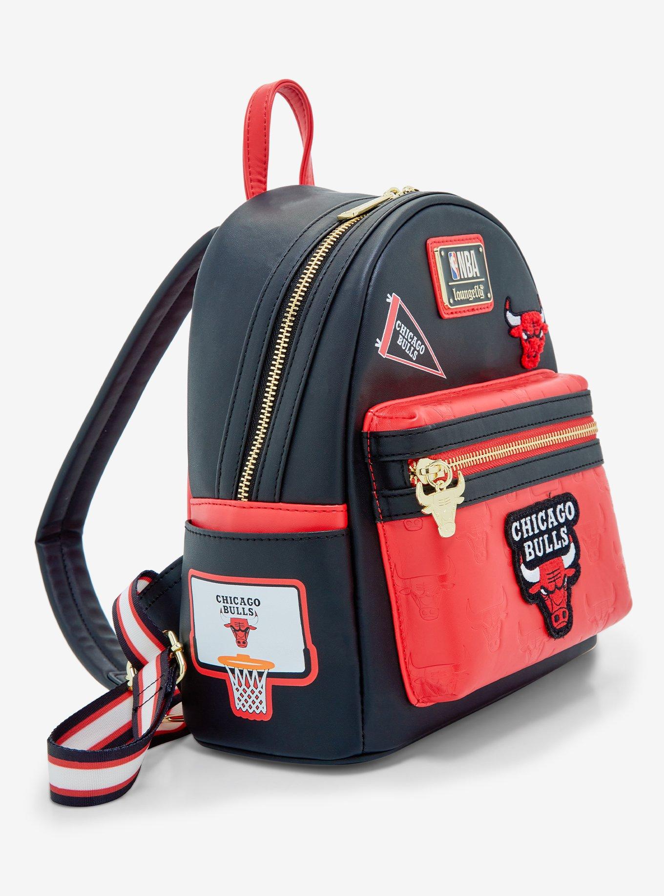 Loungefly NBA Chicago Bulls Mini Backpack, , alternate