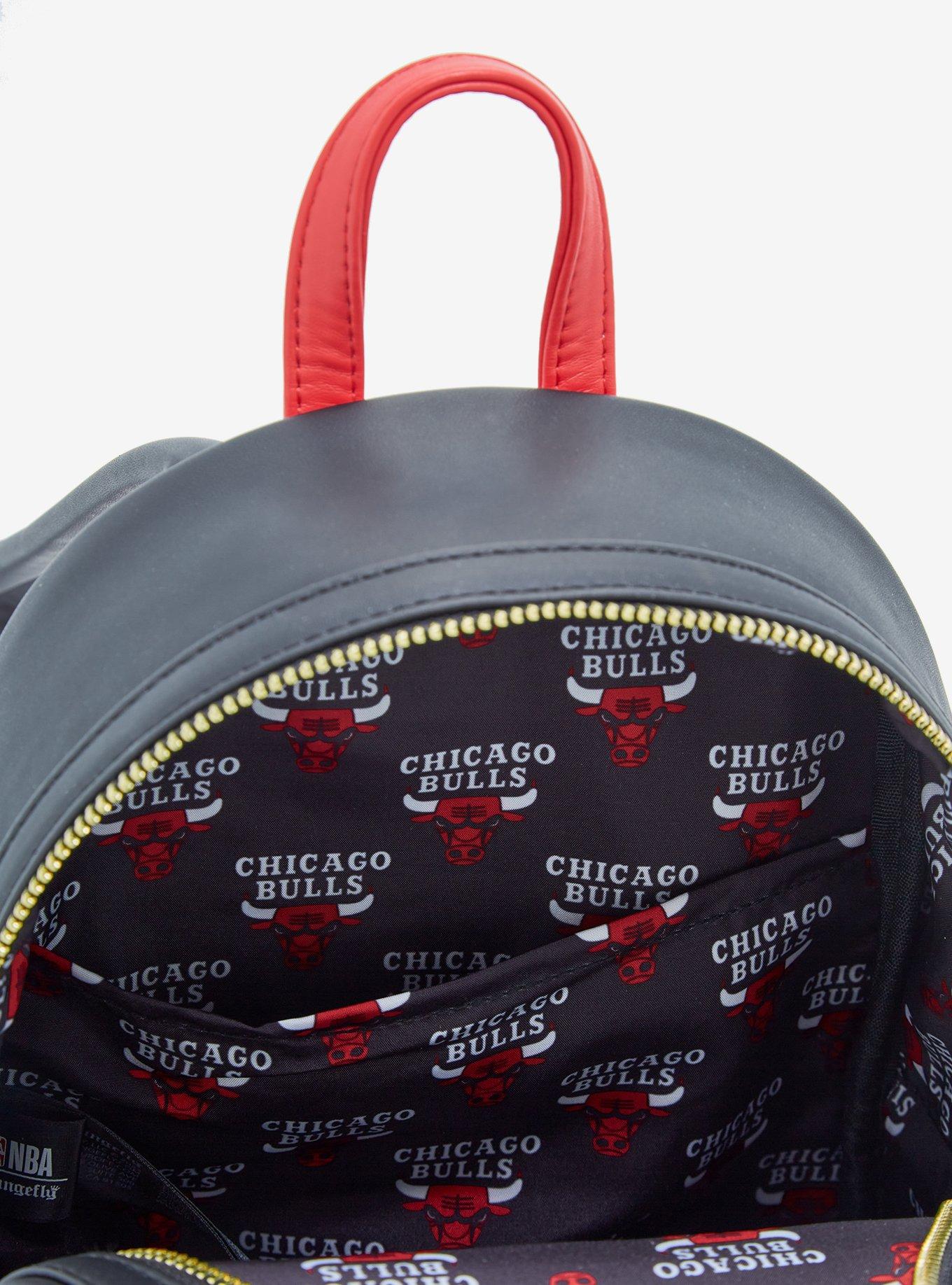 Loungefly NBA Chicago Bulls Mini Backpack, , alternate