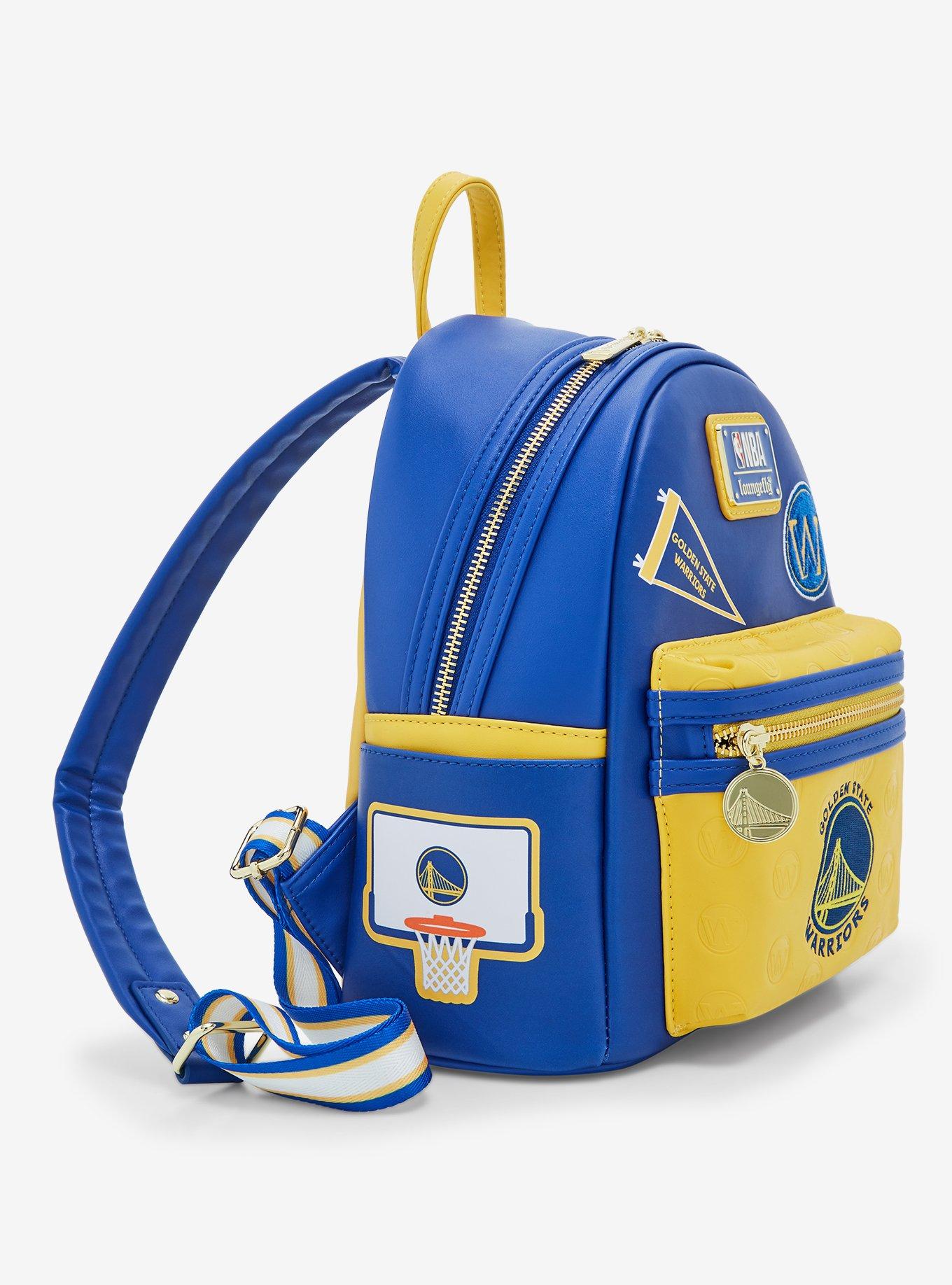 Loungefly NBA Golden State Warriors Mini Backpack, , alternate