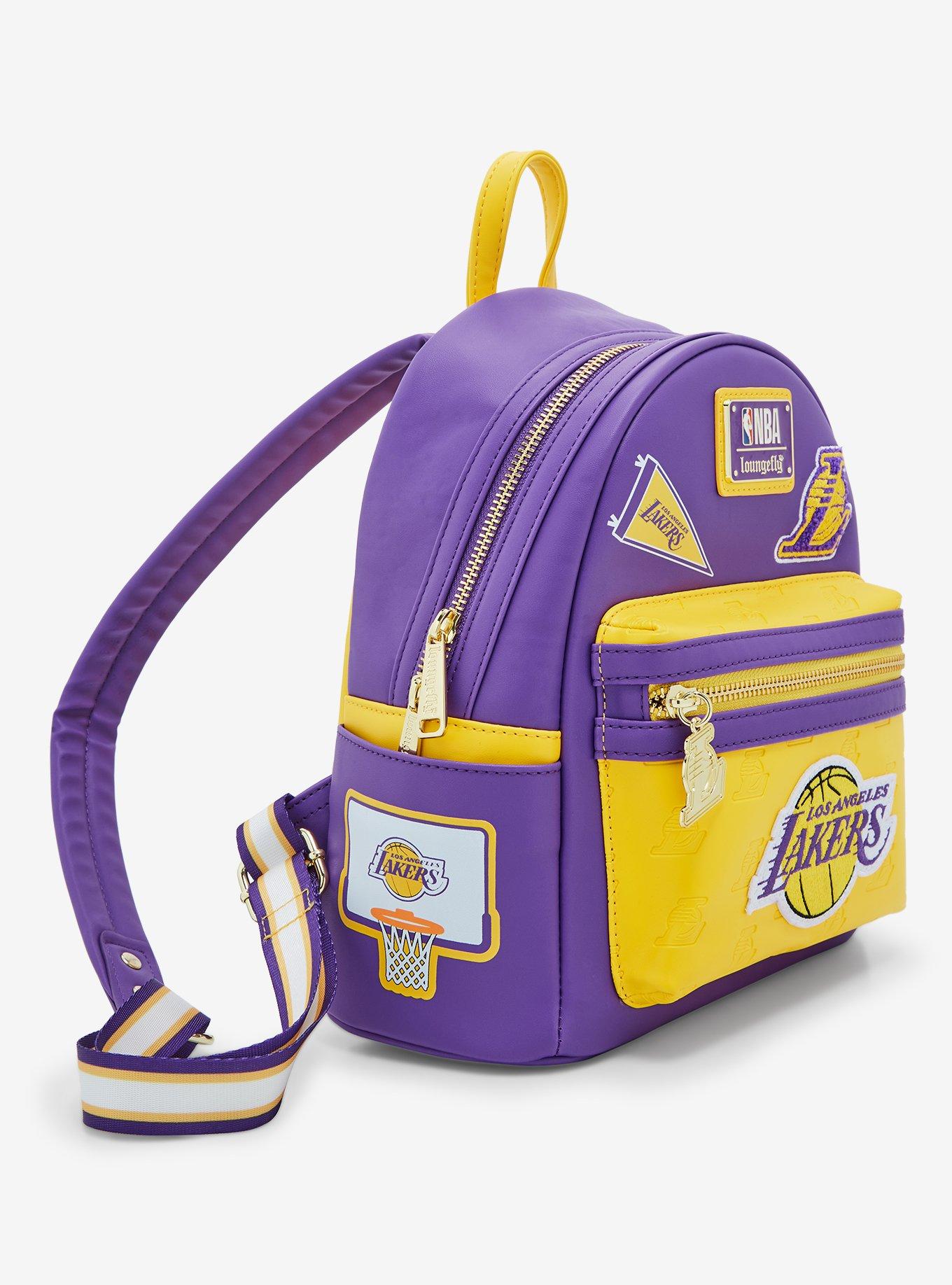 Loungefly NBA Los Angeles Lakers Mini Backpack, , alternate