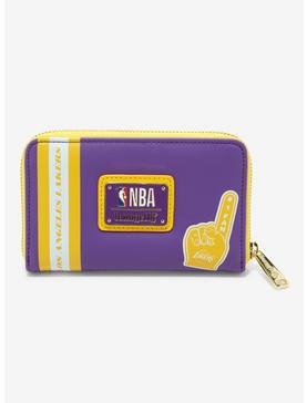Loungefly NBA LA Lakers Patch Zipper Wallet, , hi-res